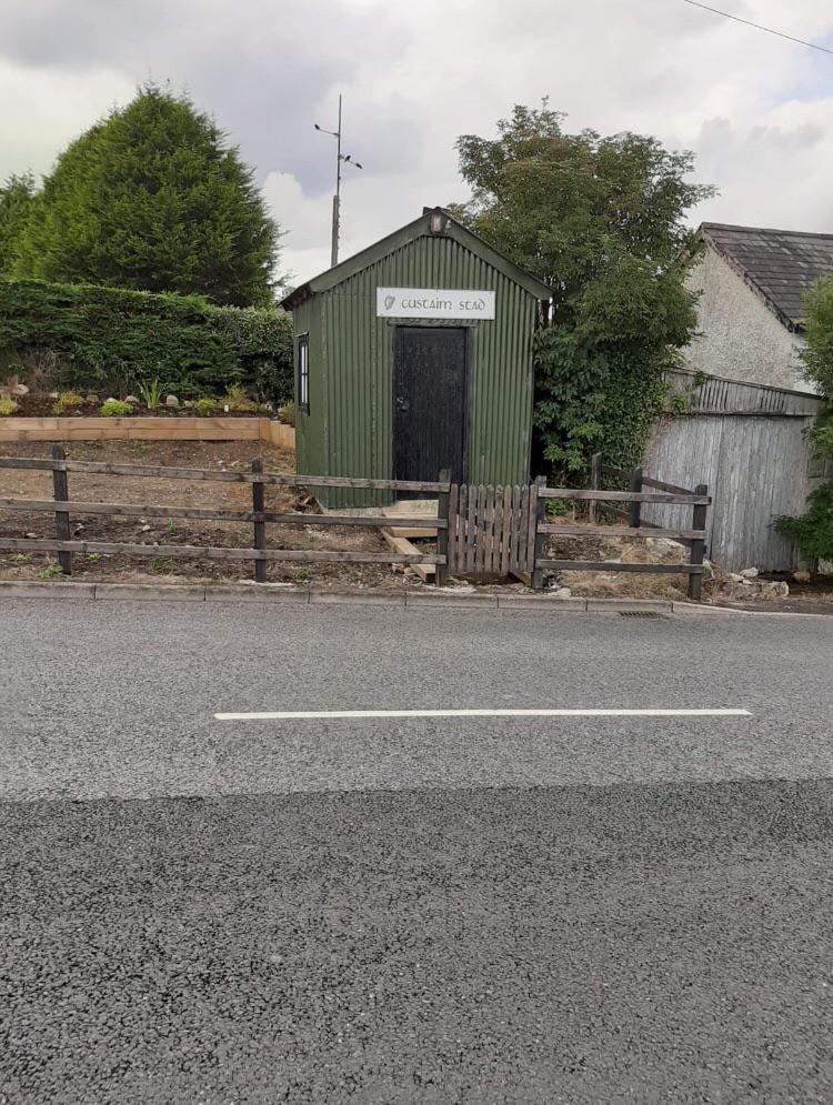 The town of Ballyconnell, Co. Cavan preparing for a Hard Border. r