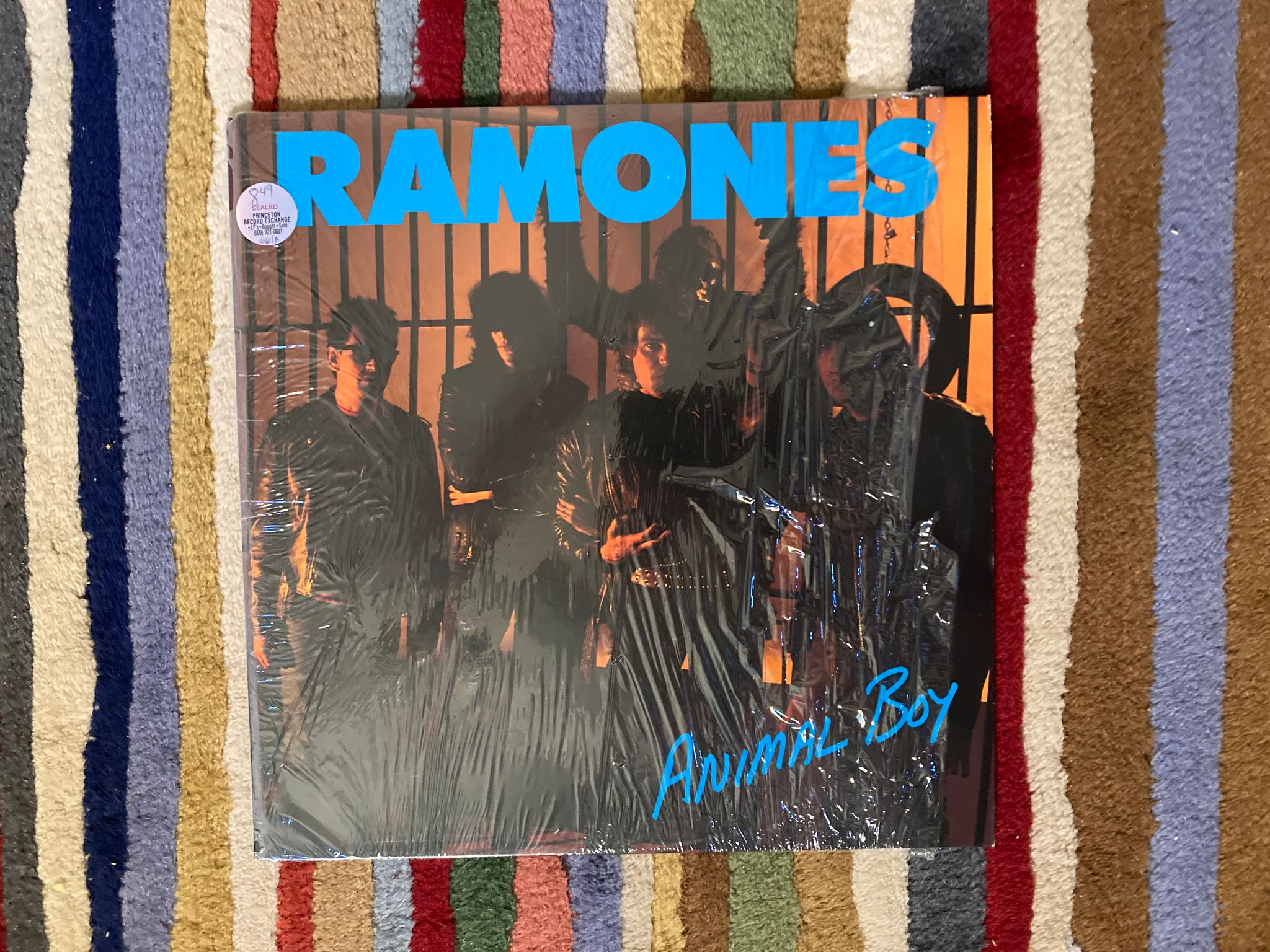 Got an original copy of the Ramones' Animal Boy for only 10 at my local record store. The