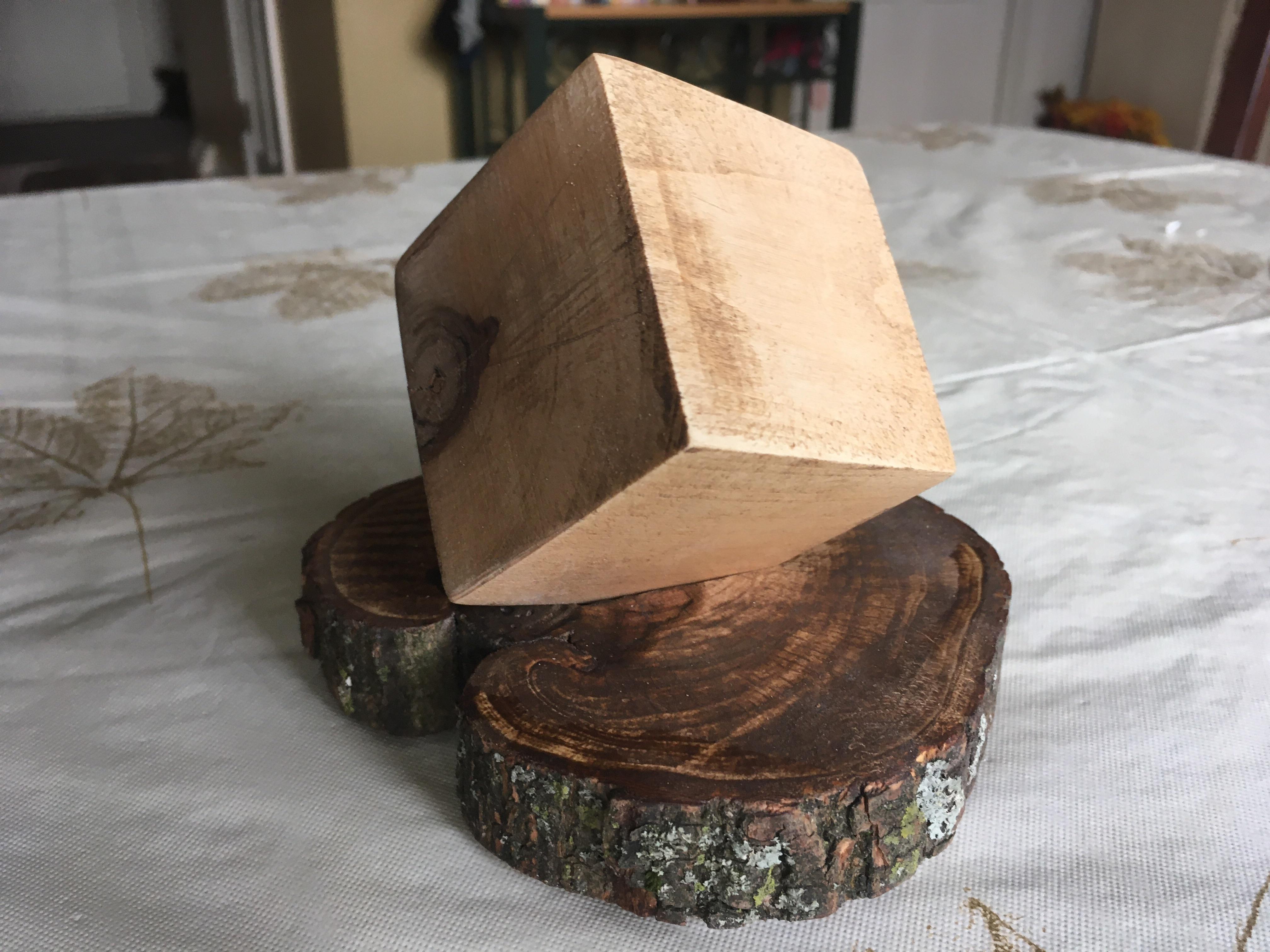 I made a wood cube for my friend. r/woodworking