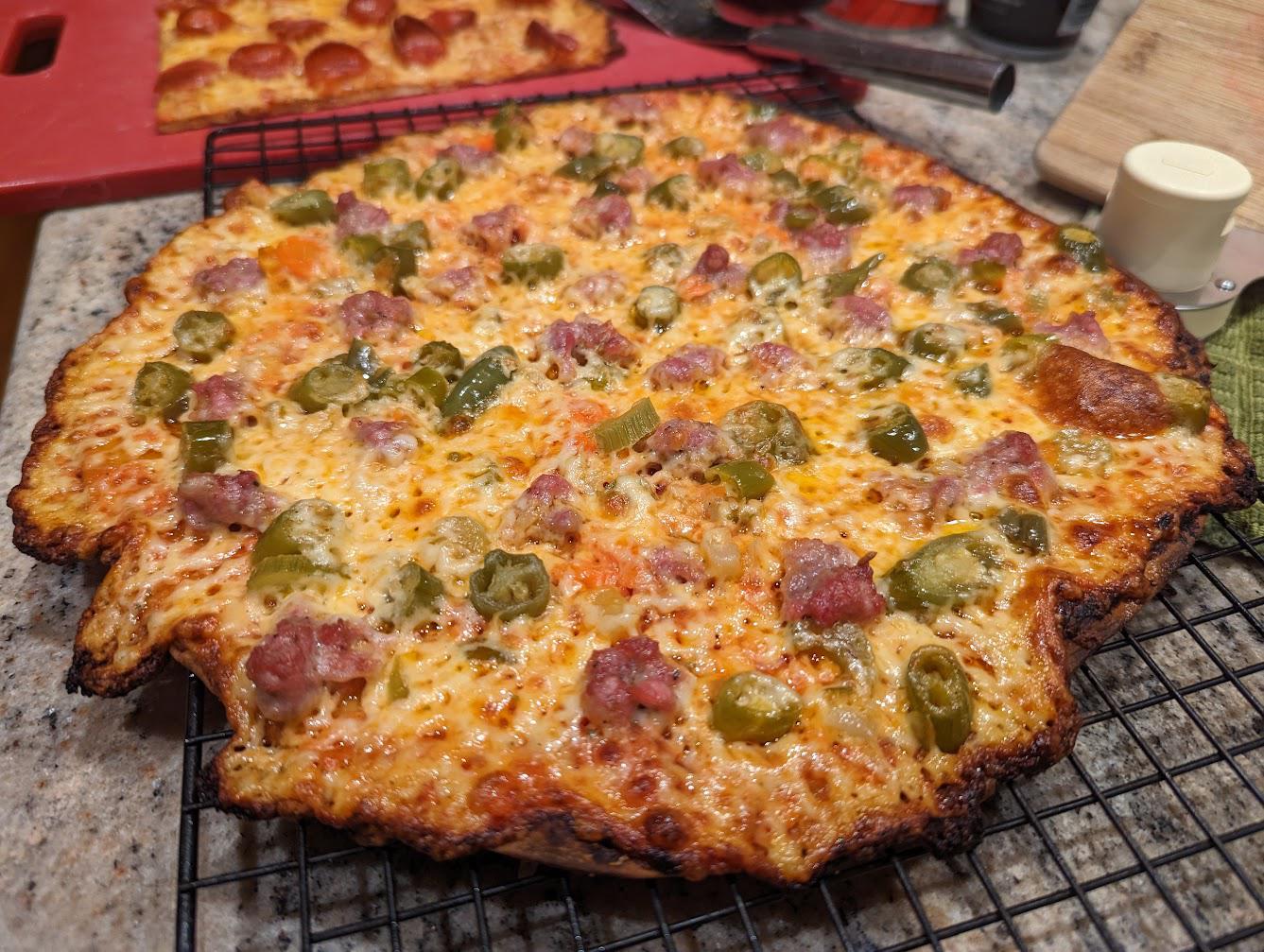 Kenji LópezAlt's Chicago ThinCrust Pizza r/Pizza