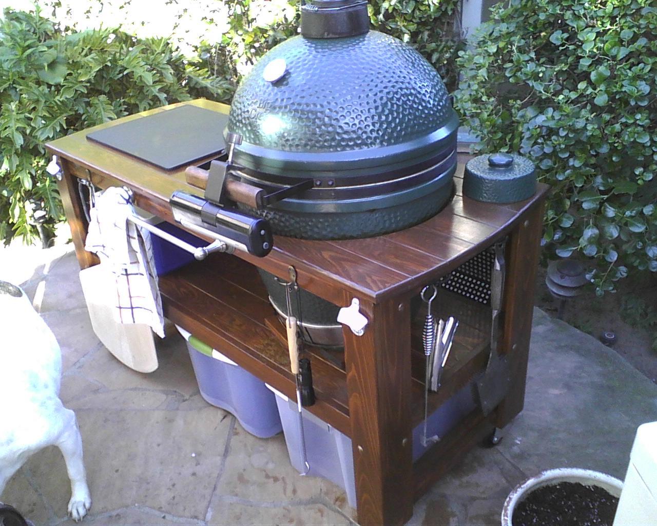 My ceramic outdoor bread oven. I bake ALL of my bread outside