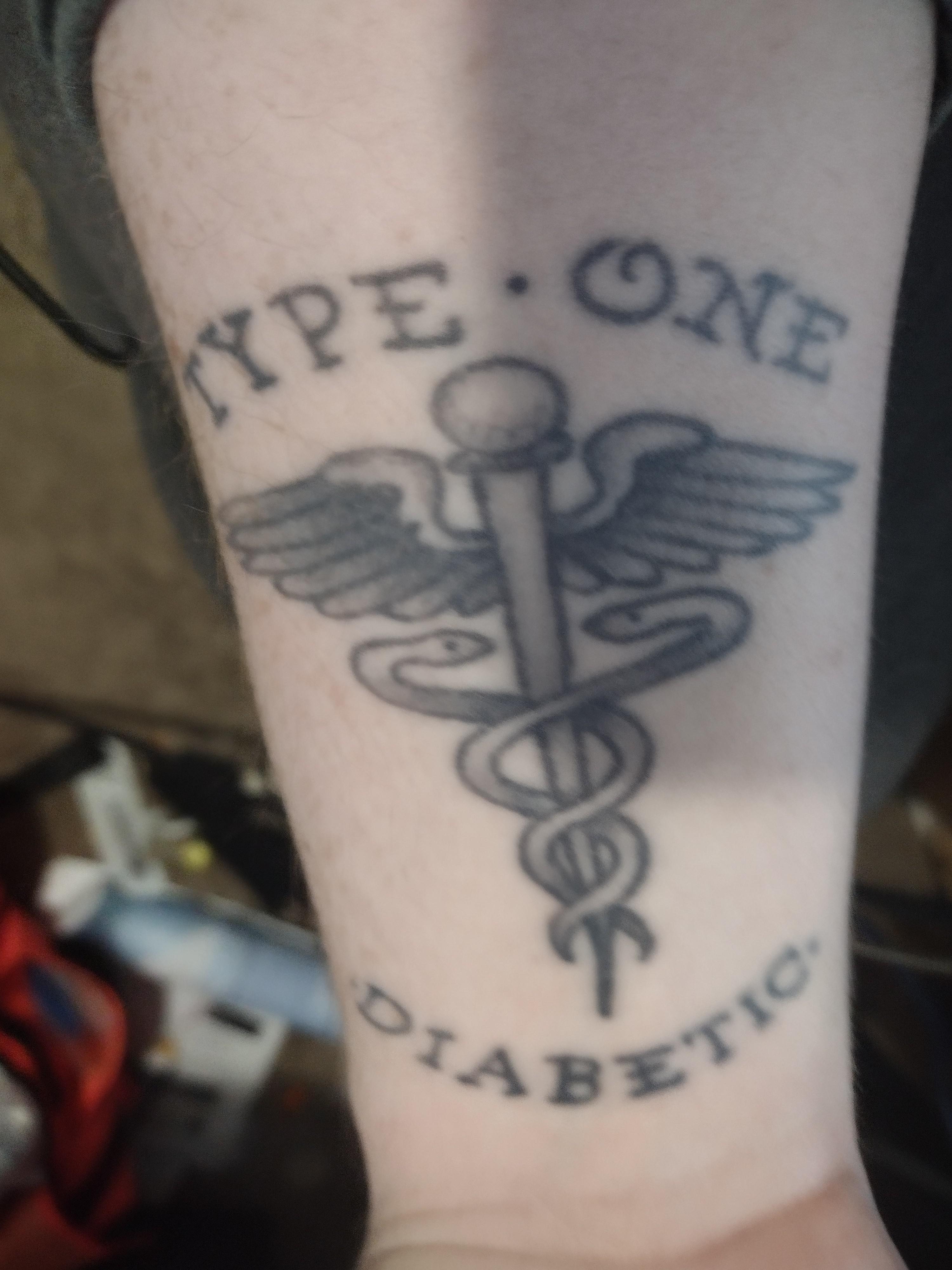 saw another tattoo thought I'd post mine. I really love the design r