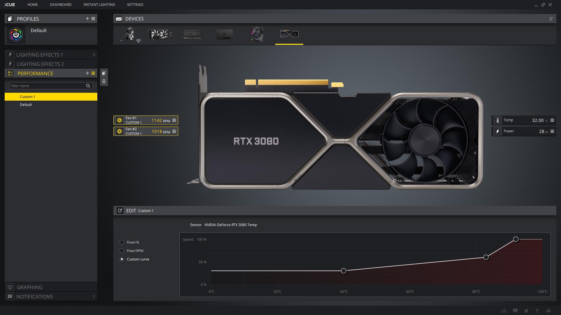 iCue now allows you to monitor and change fan setting on FE cards r/nvidia