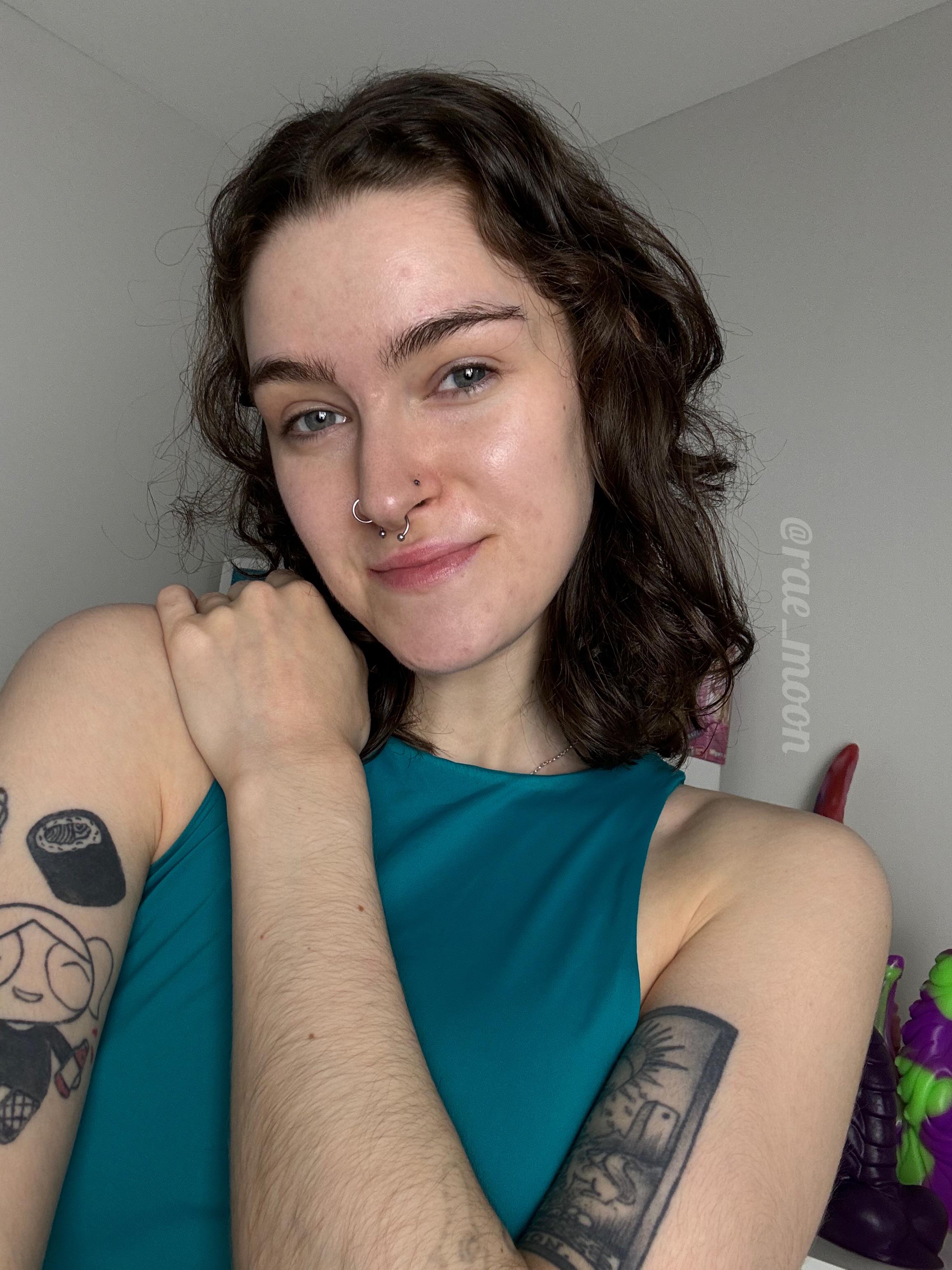 I love my dark hairy [arms] 🥰 : GirlsHairyArms