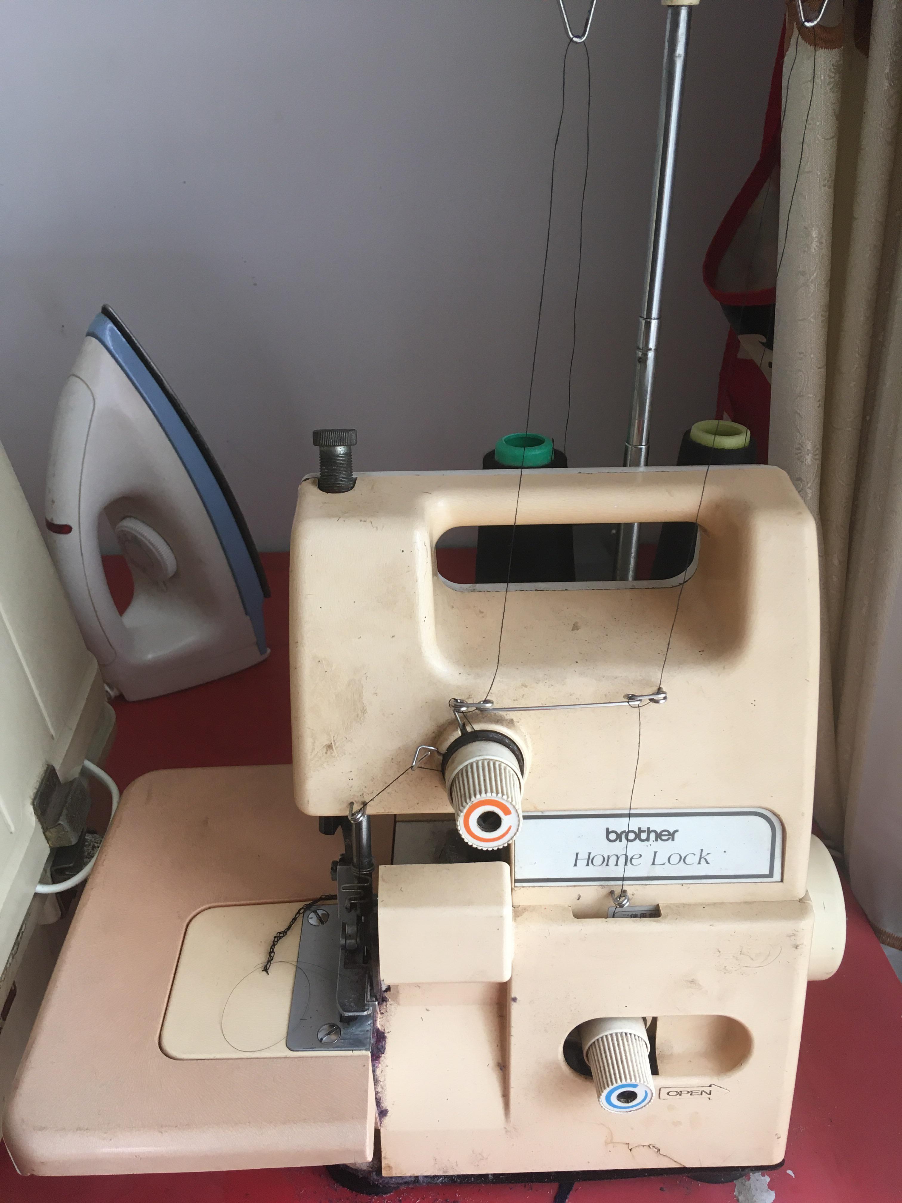 How to adjust this overclock sewing machine ? It doesn't sew well in