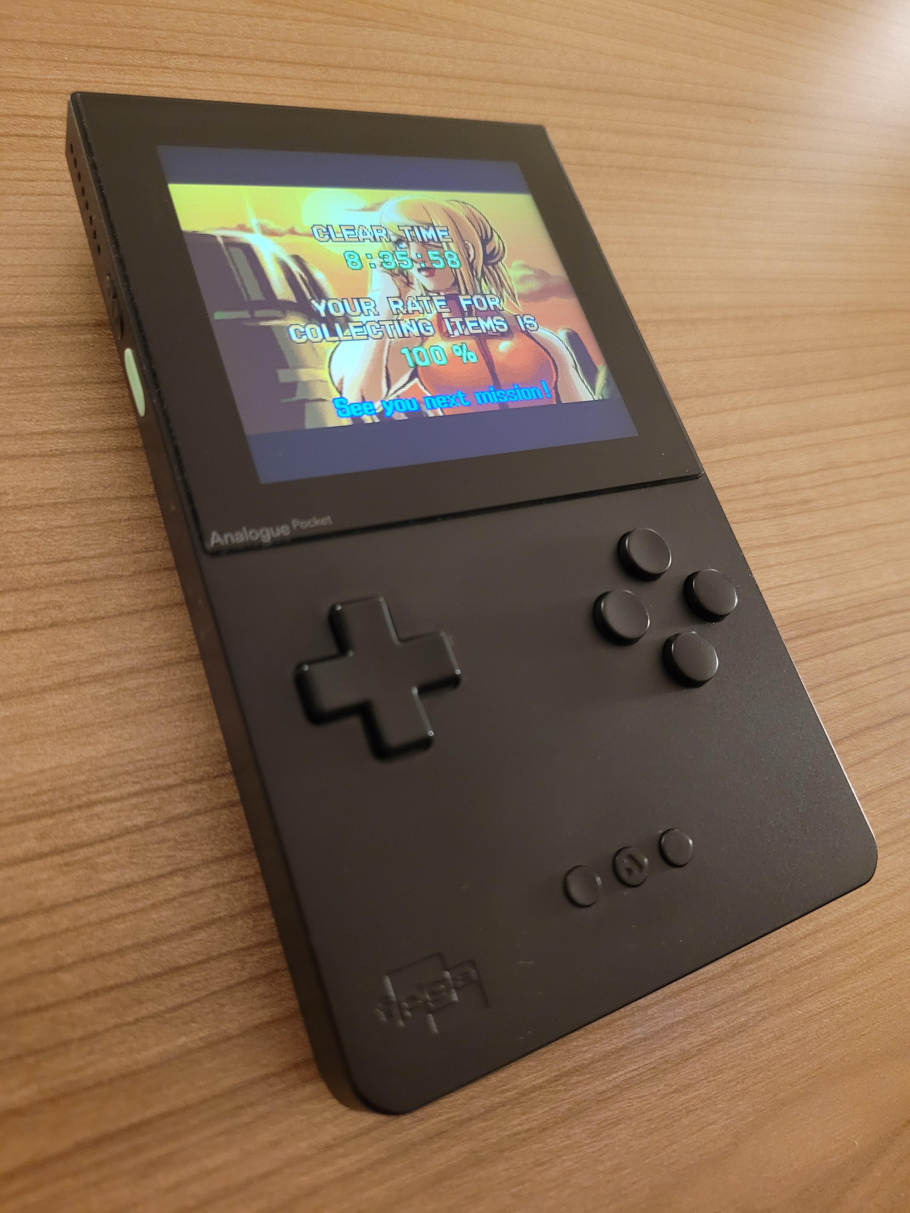 Finished my first game on the Analogue Pocket. It was also my first