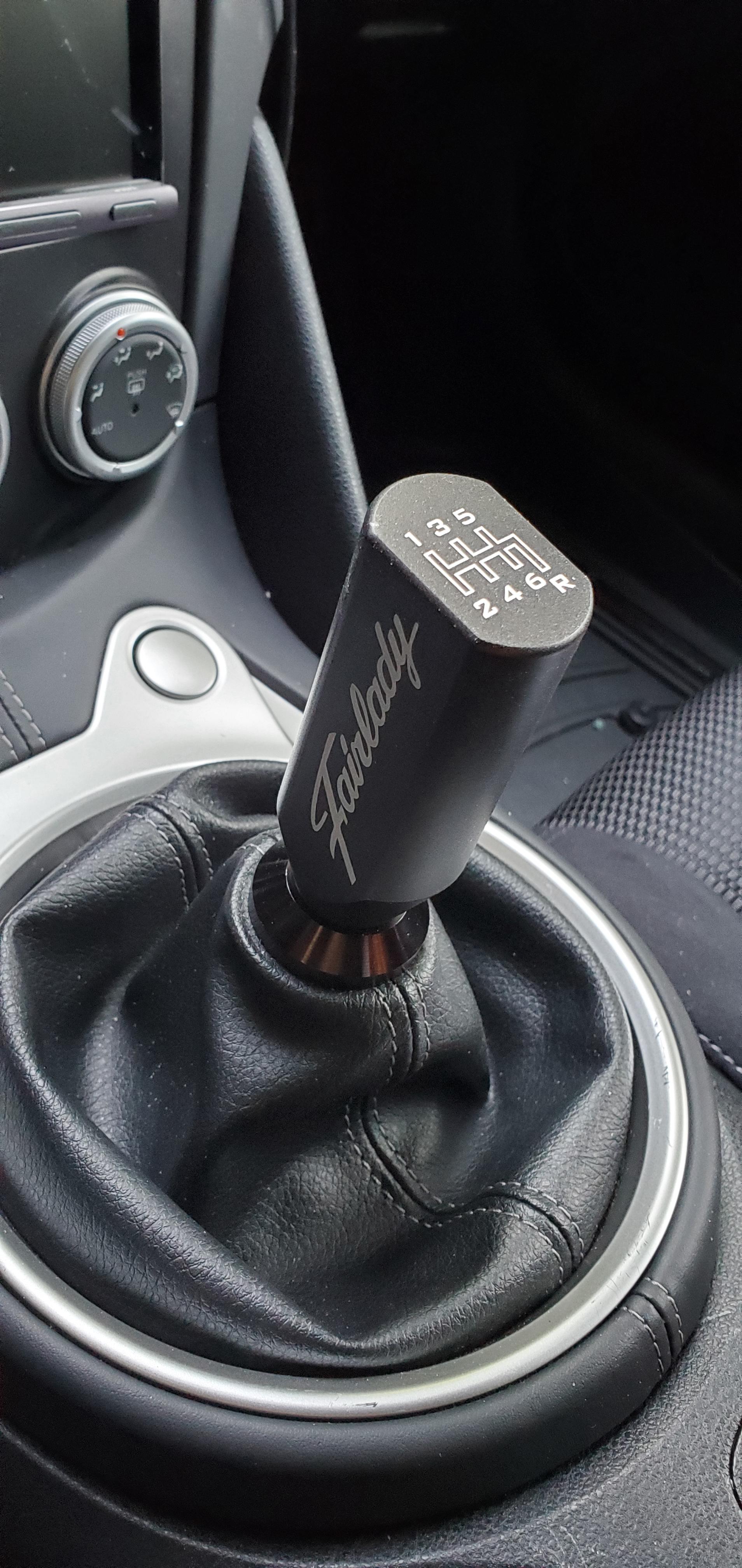 Z1 MSpec Shift Knob, installed today on my 370z. r/Nissan