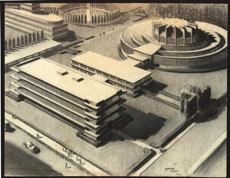 Norman Bel Geddes, Toledo Scale Co. Factory, 19291933 r/Unbuilt