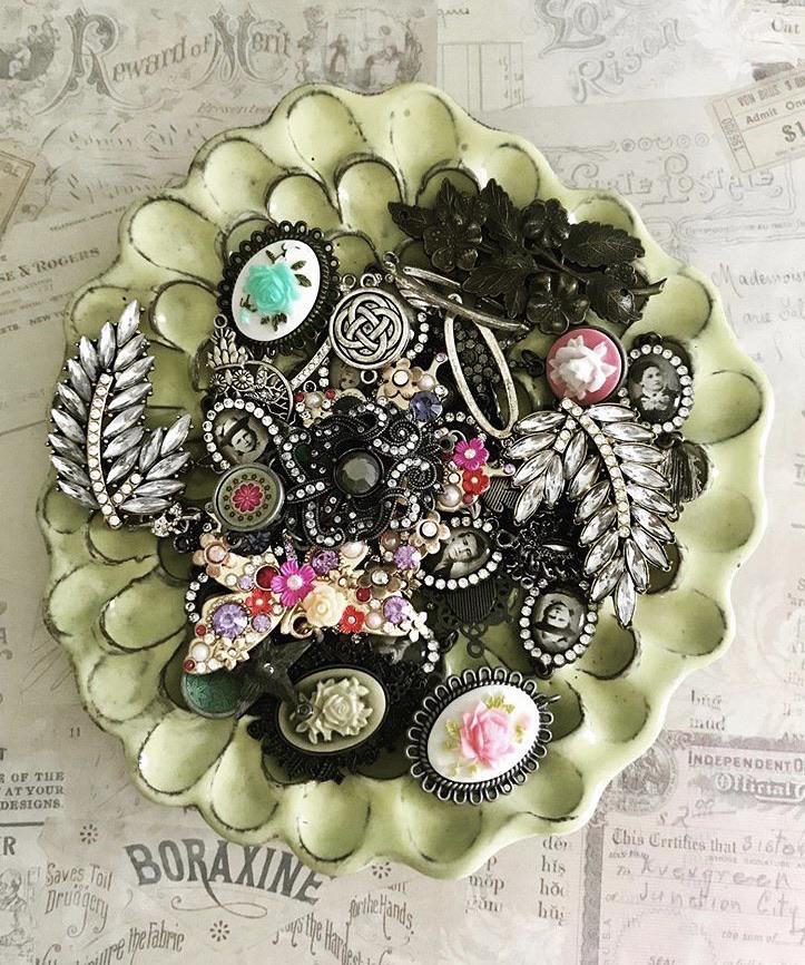 My collection of costume jewelry pendants r/JigsawPuzzleImages