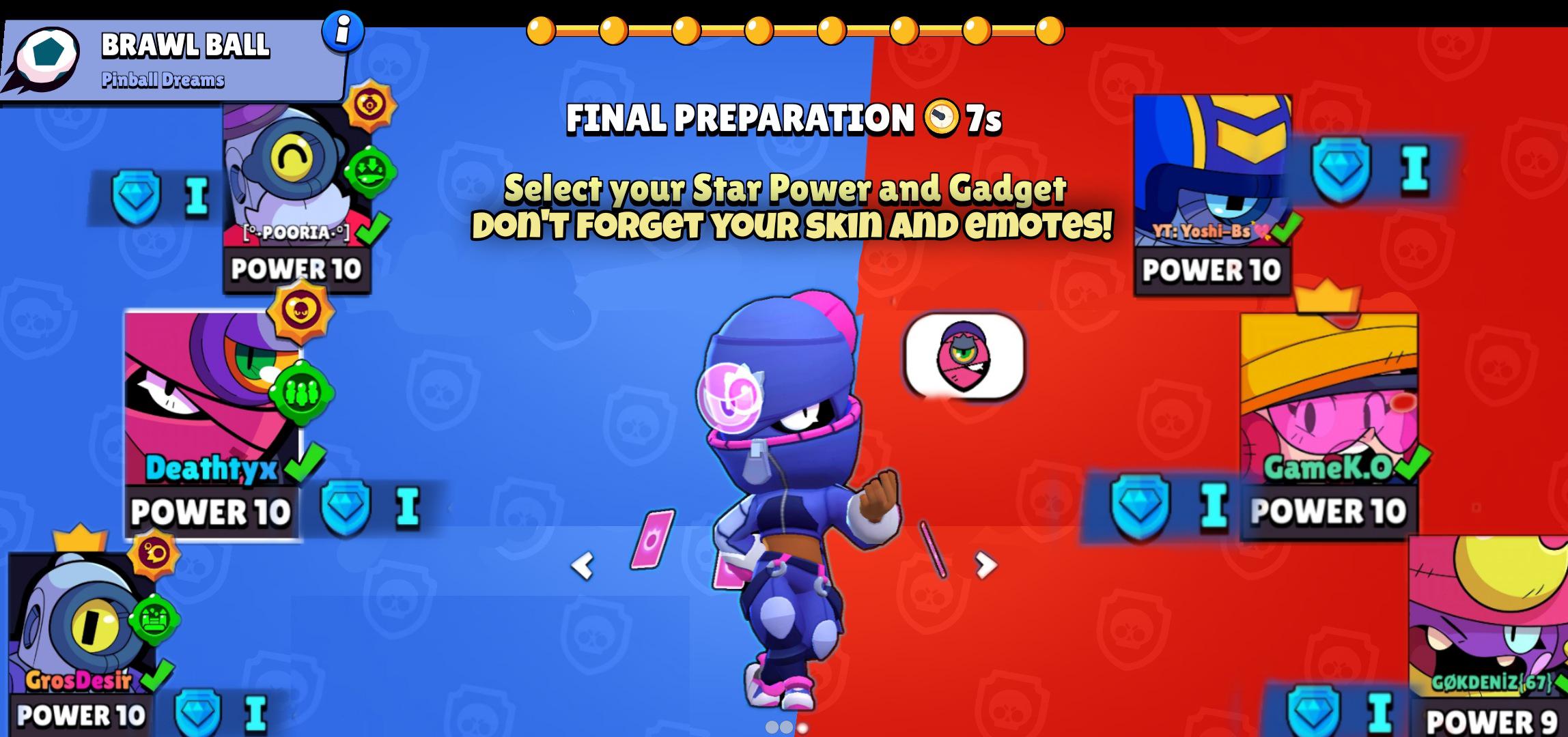 Concept for power league you can see the players leagues and choose your skin r/Brawlstars