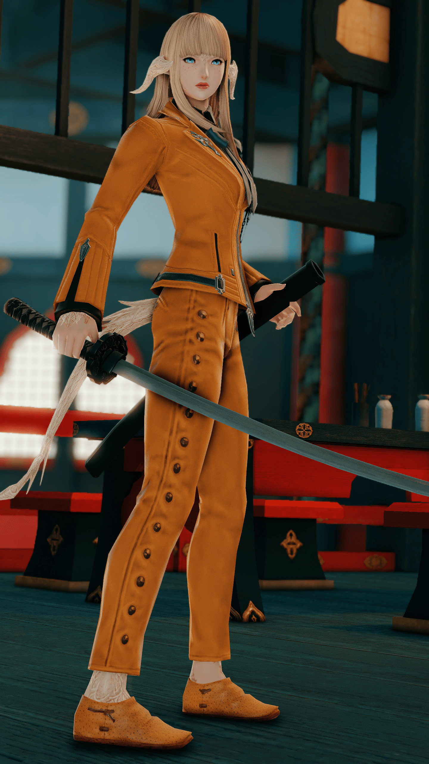 Loving my new Kill Bill SAM glam. D (It's all honey yellow, but