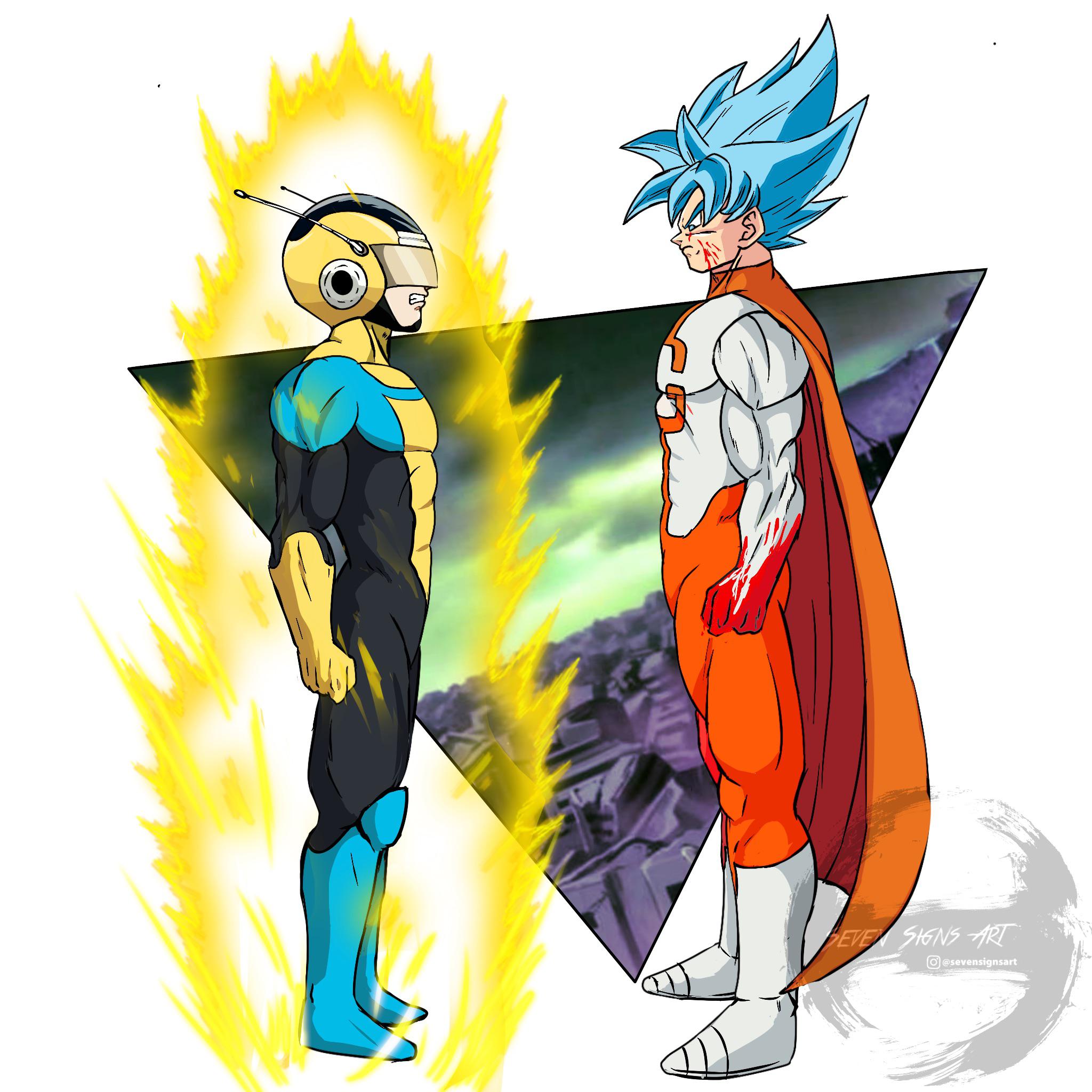 Dragon Ball x Invincible mash up by me r/dbz