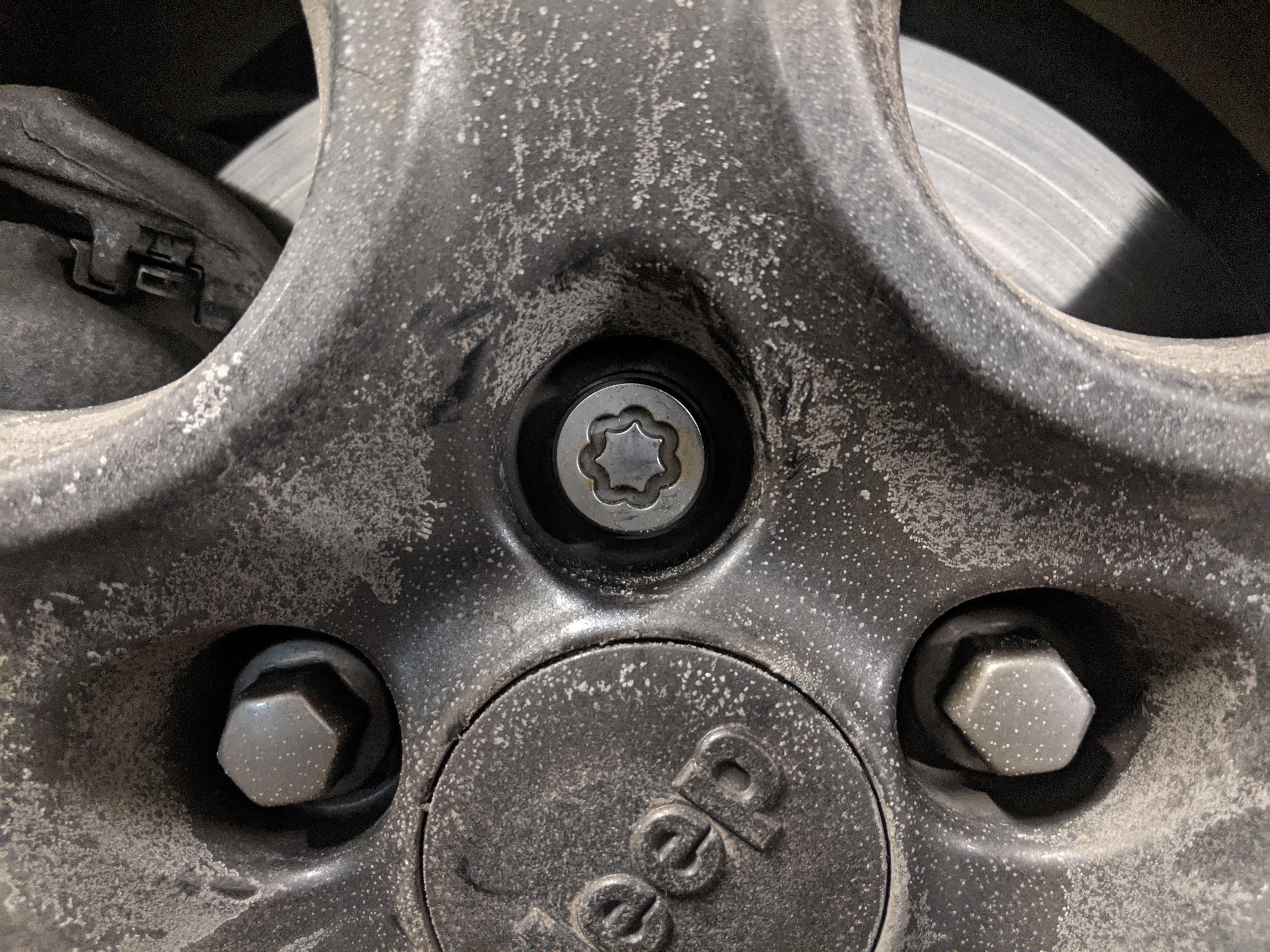 ideas on removing these locking lug nuts with no key? my go to method