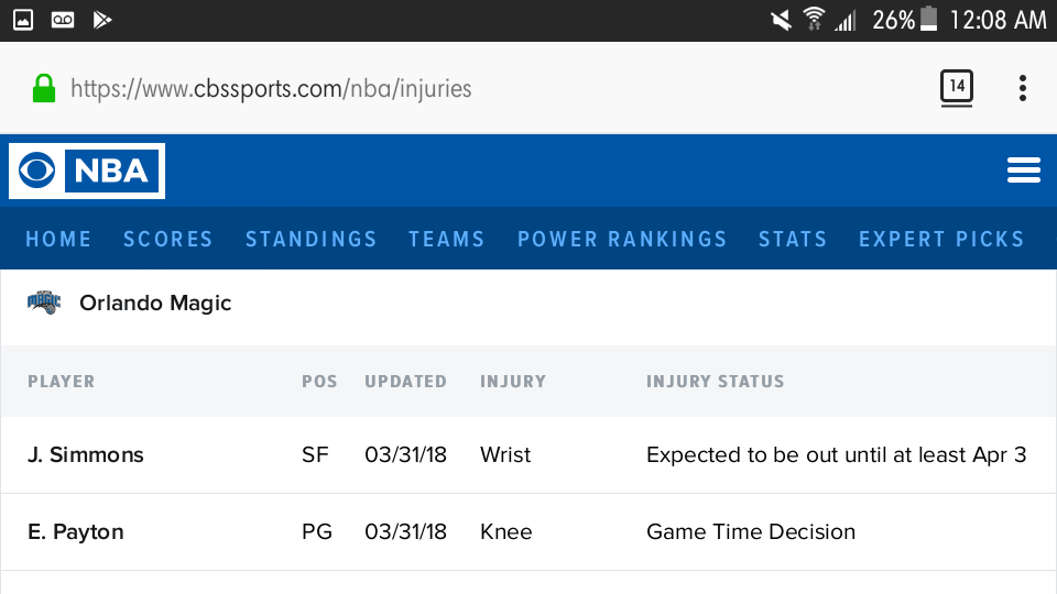 Game Time Decision r/suns