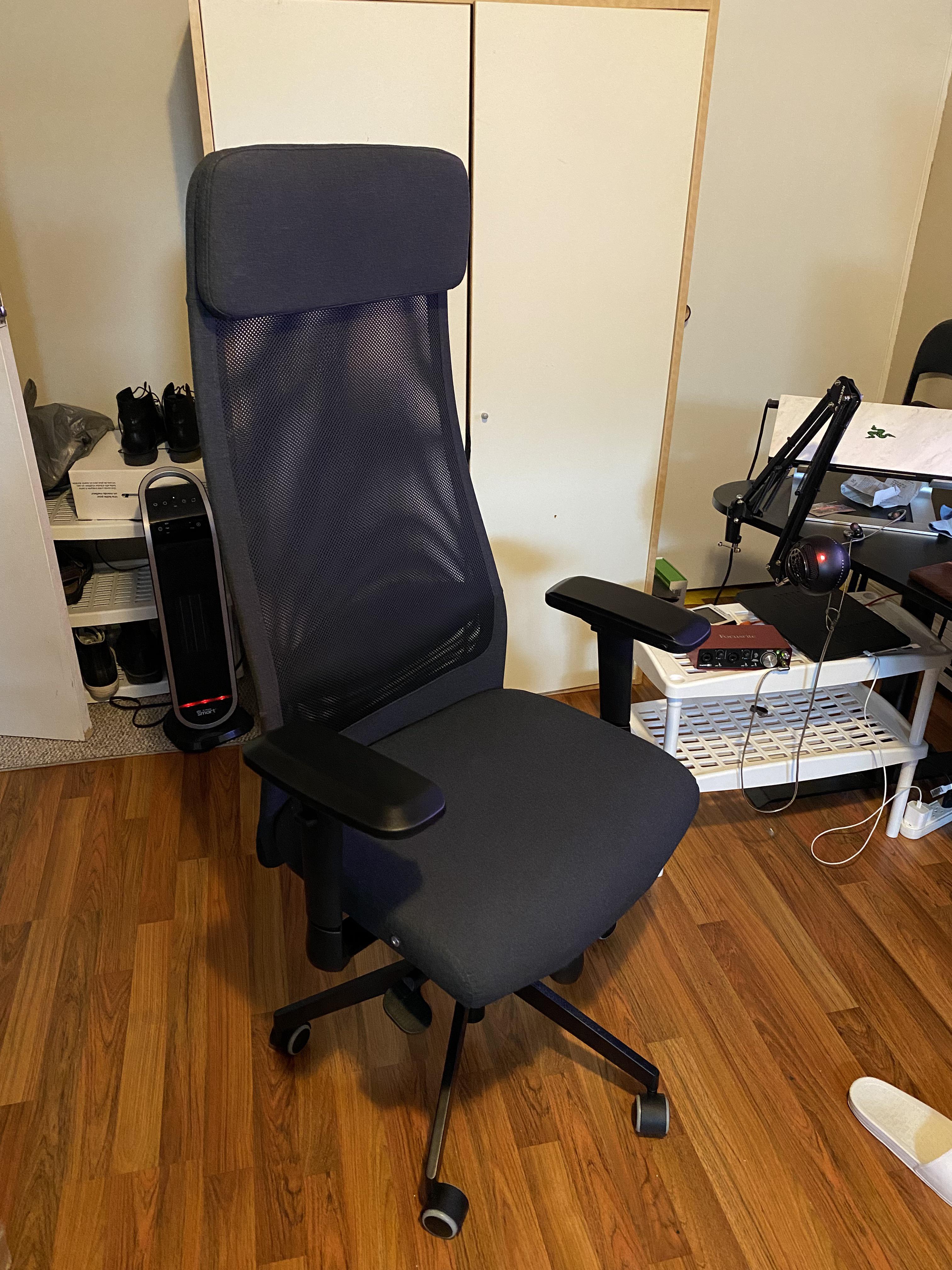 IKEA Markus Armrest mod r/ikeahacks