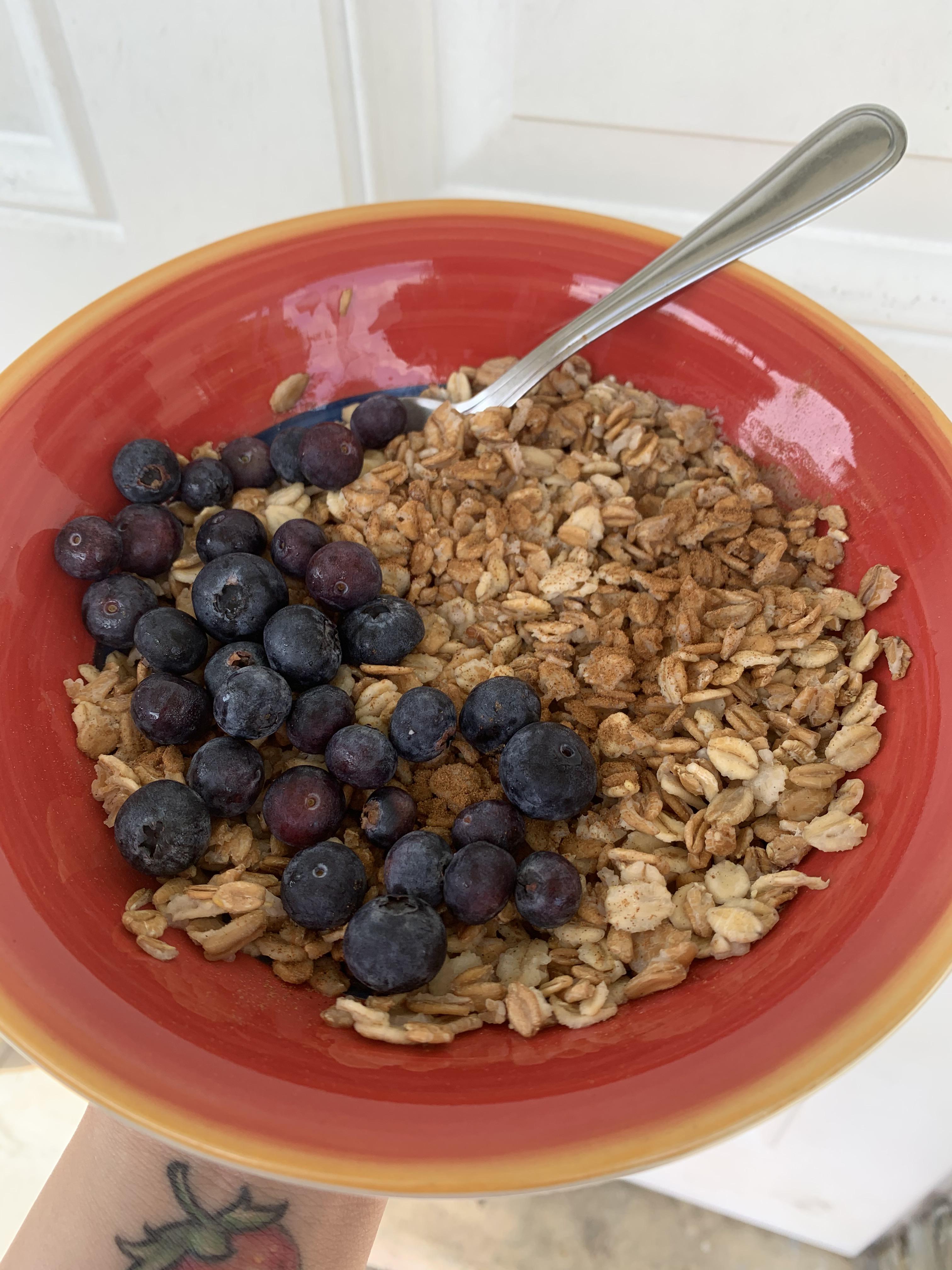 Breakfast ! Quick and fills you up. 5 grain hot cereal, unsweetened