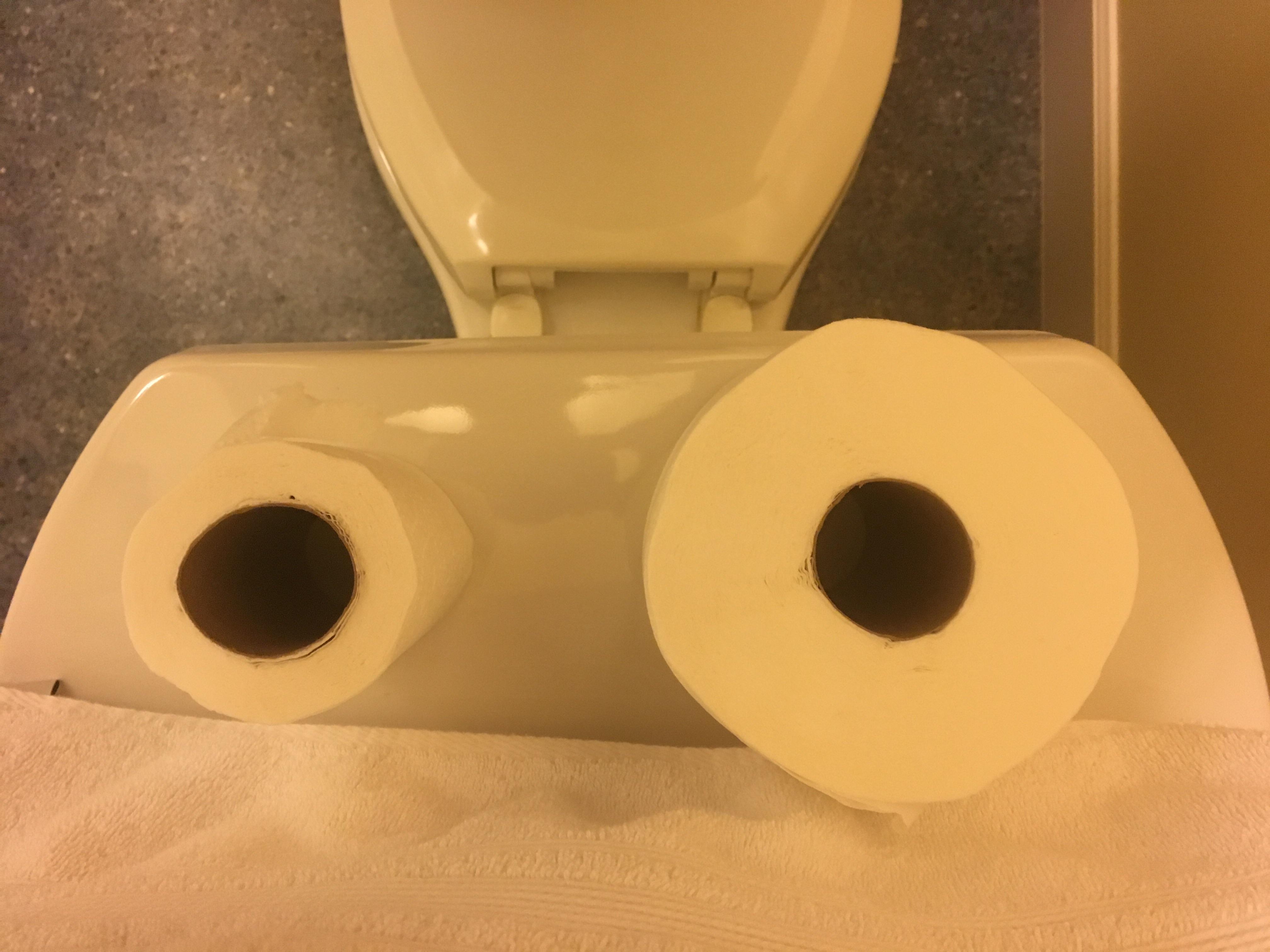 This optical illusion in my bathroom r/mildlyinteresting