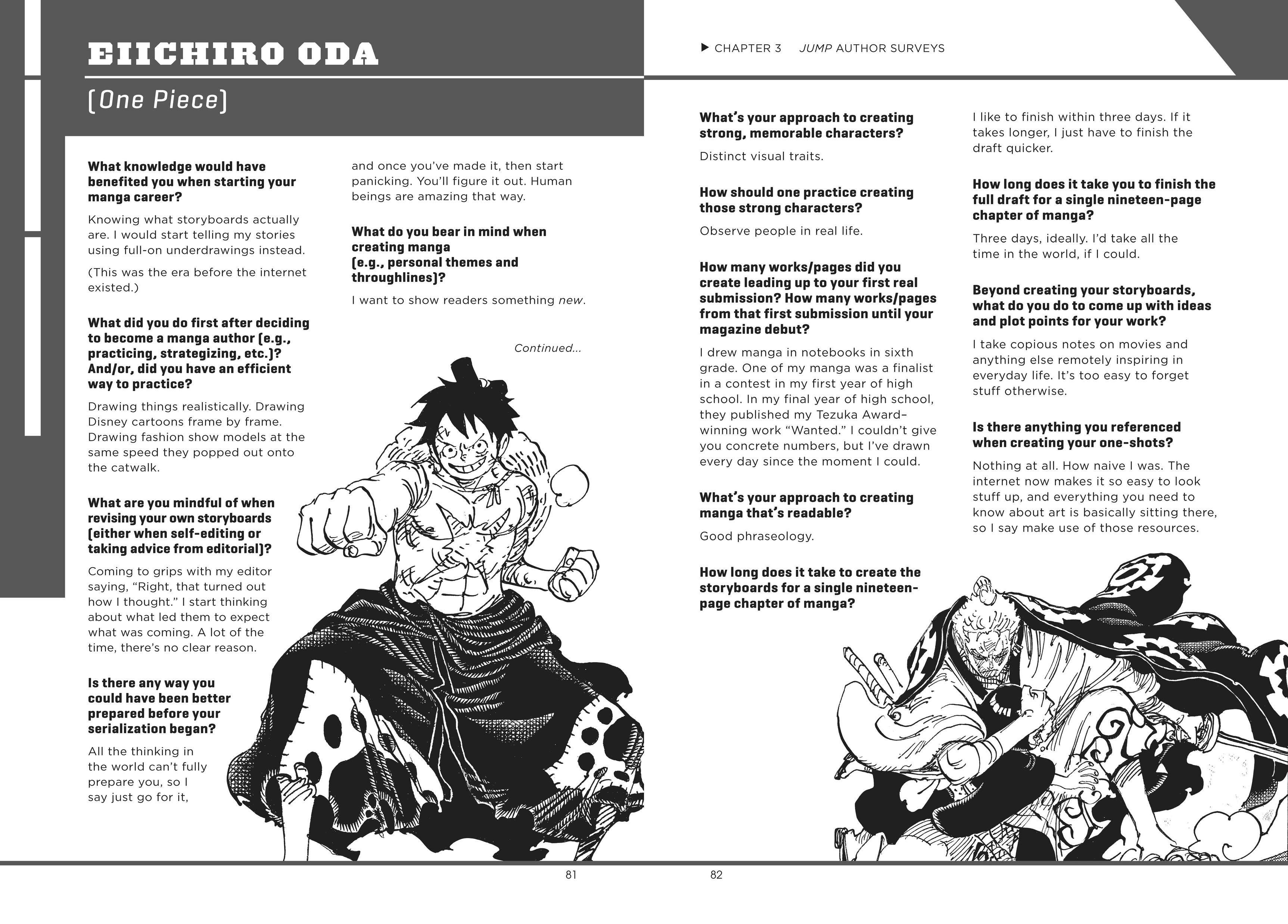 Interview by Oda on The Shonen Jump Guide to Making Manga r/OnePiece