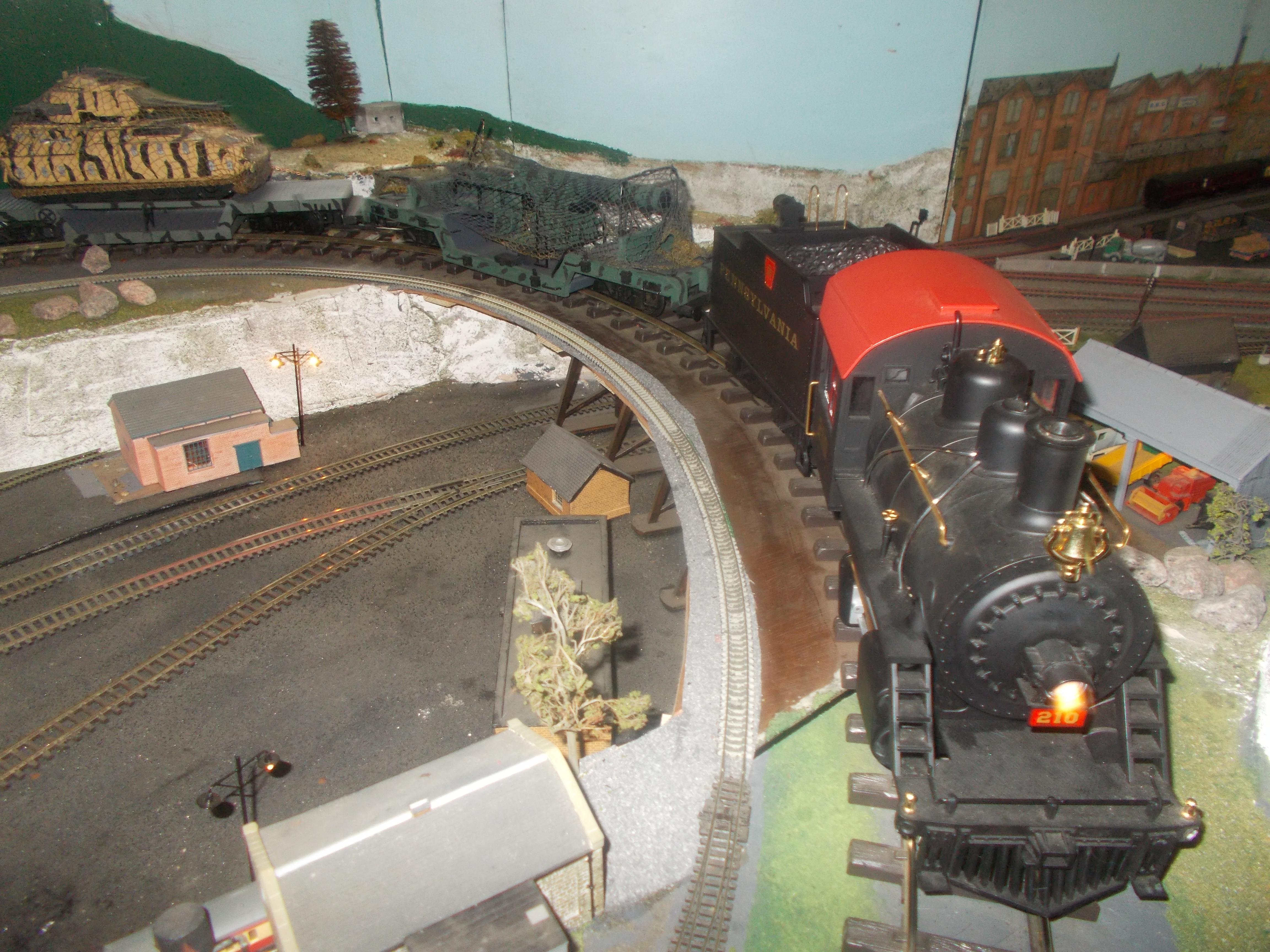 G Scale military train at the East Kent Railway (31st August 2015) r