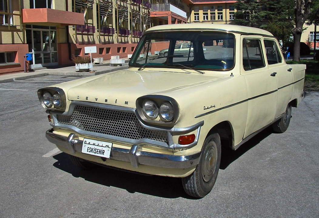 Devrim first car designed and produced in Turkey (1961) r/Turkey