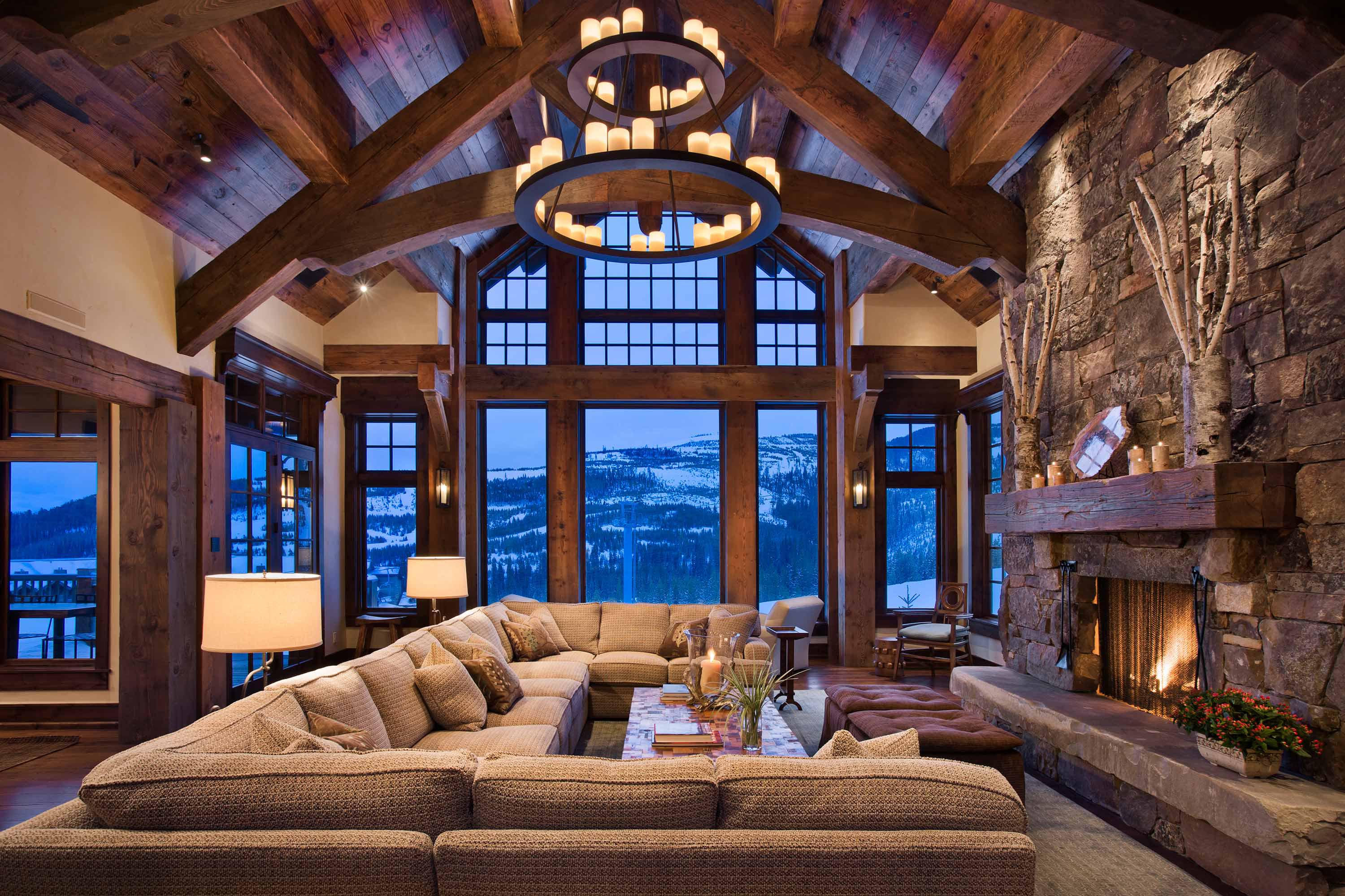 East Slopeside Chalet, Big Sky, Montana [3000x2000] r/RoomPorn