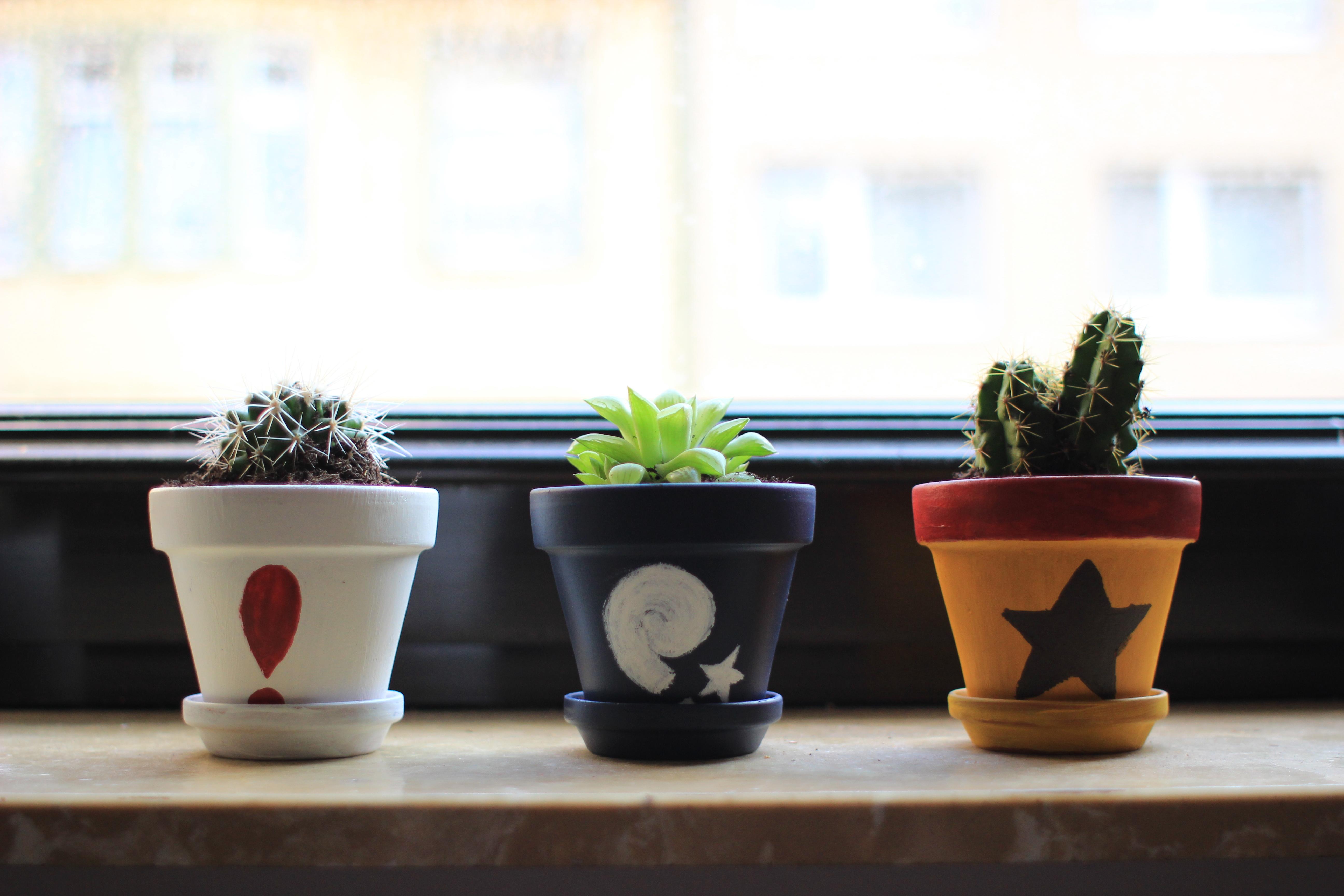 I made these AC themed flower pots ) r/AnimalCrossing