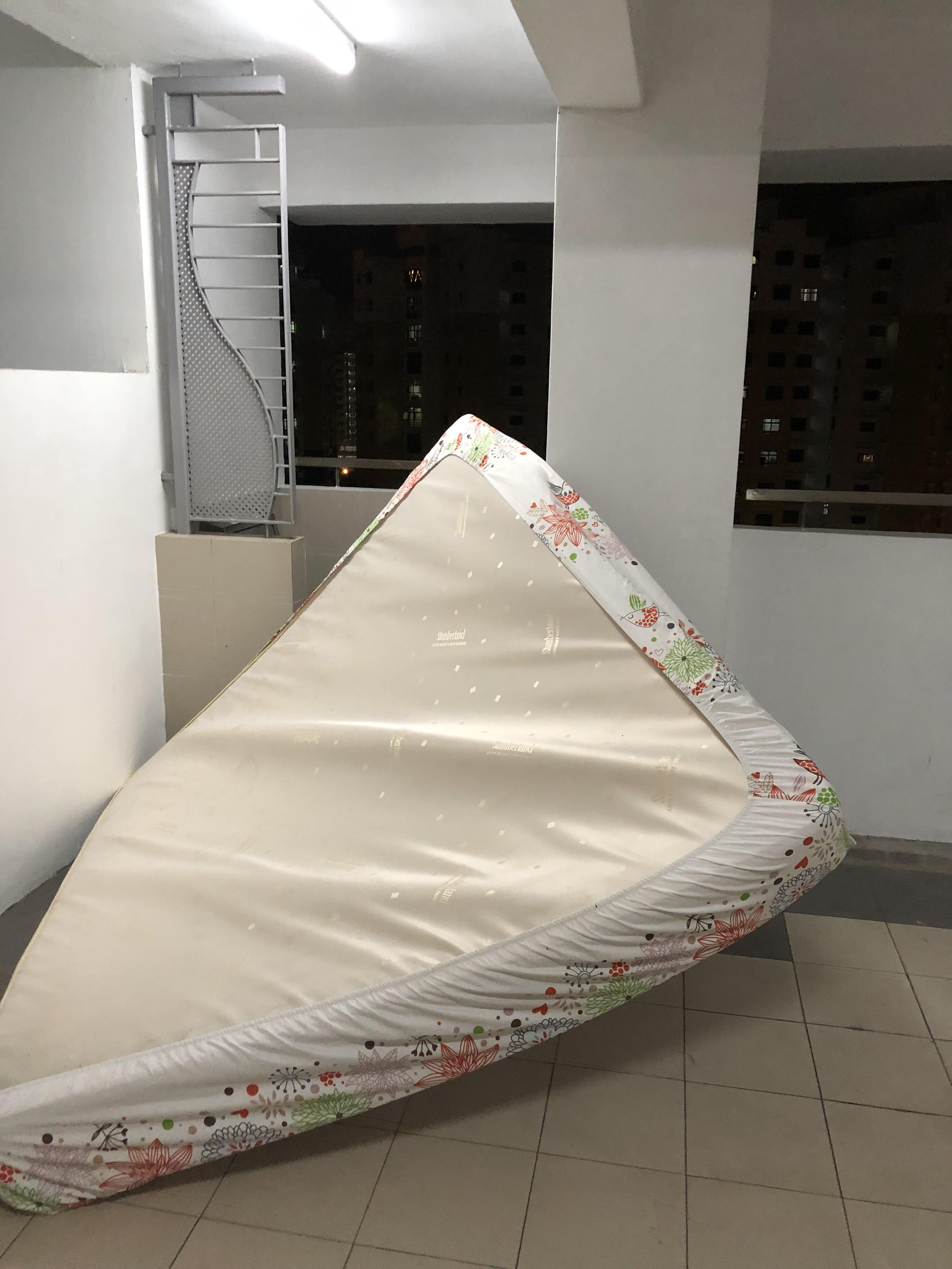 Inconsiderate neighbor finds out the rubbish chute is too small for a