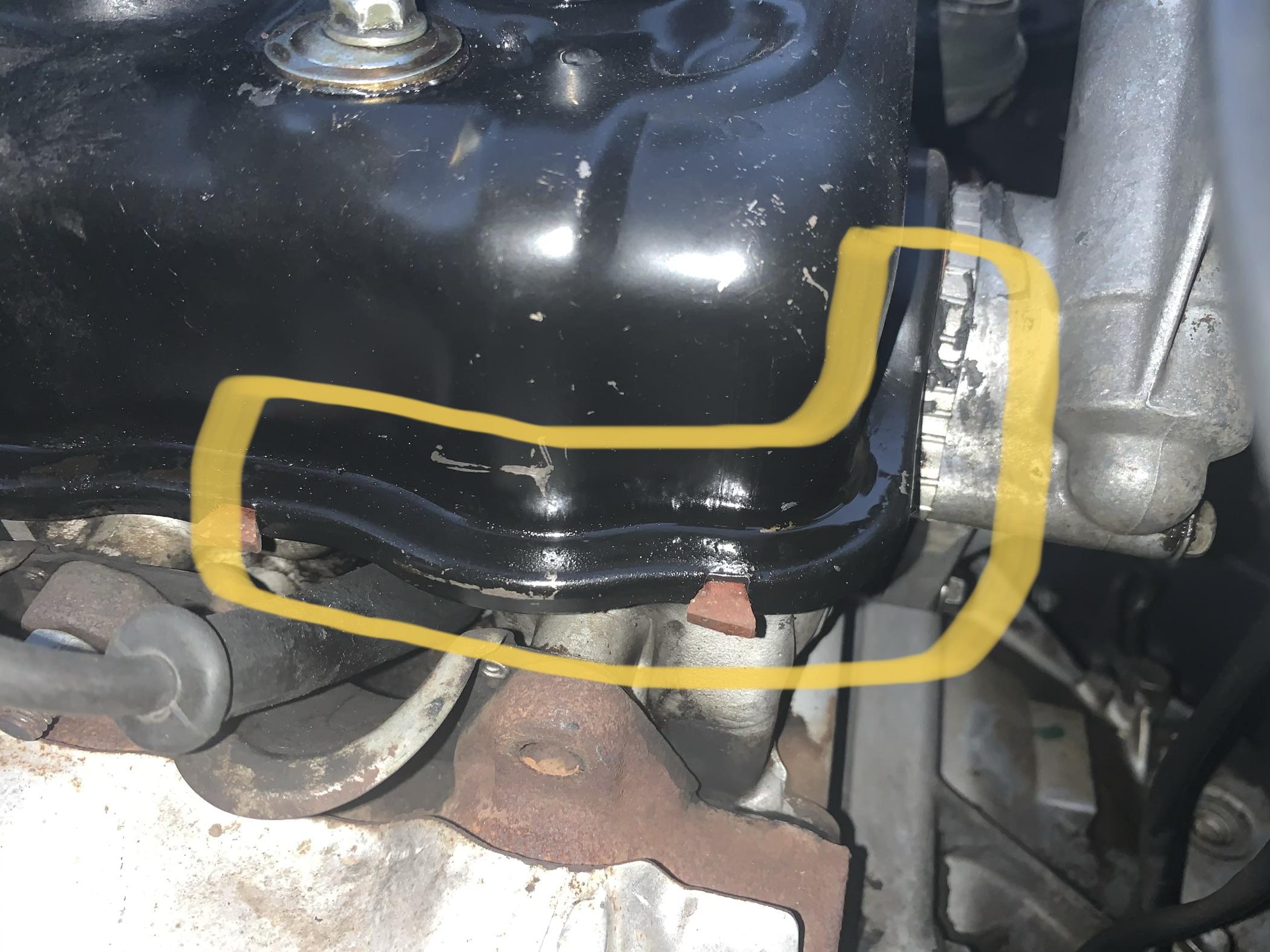 Oil Leak. Does anyone else have this issue or know where this leak can be coming from? r