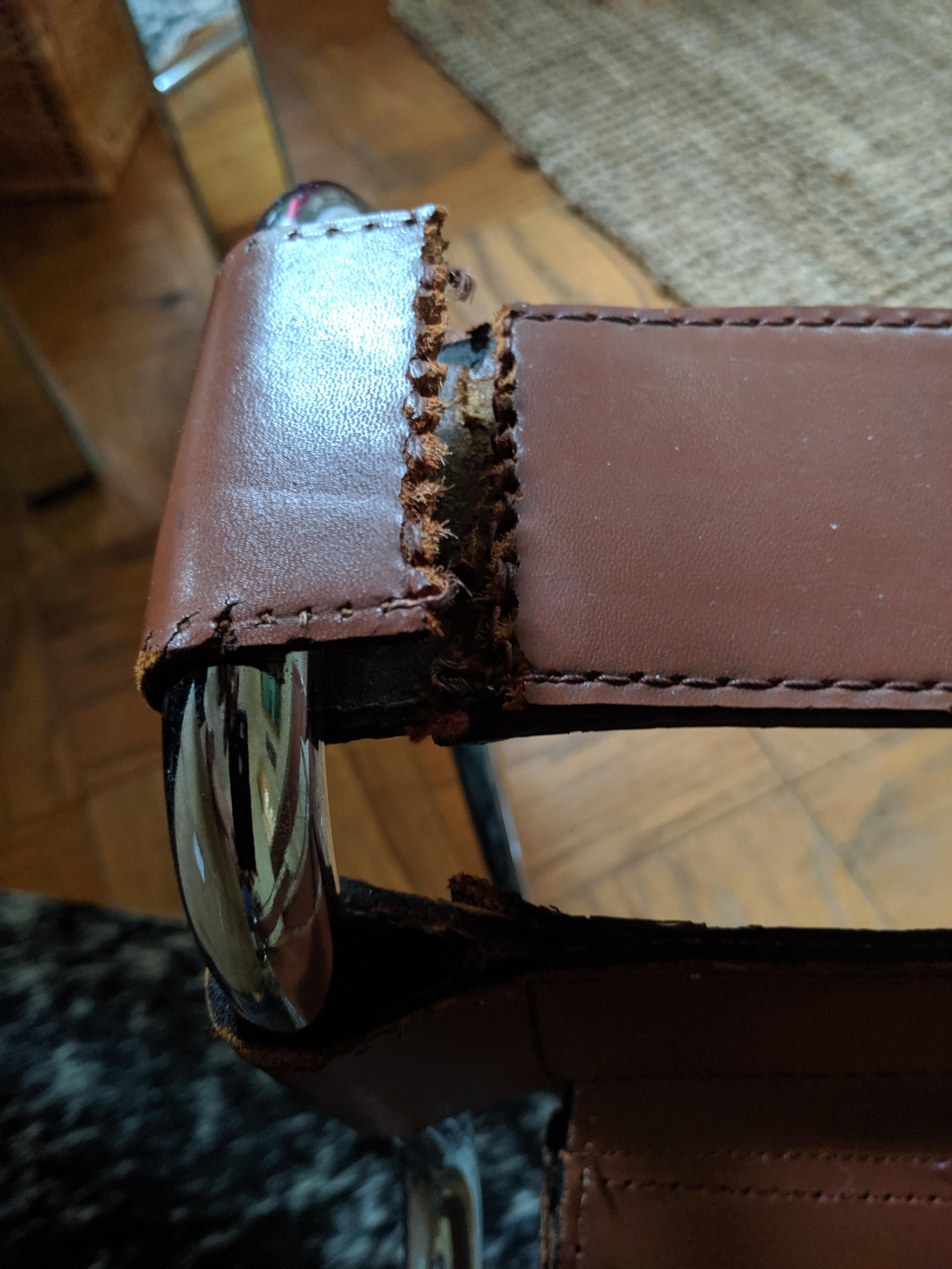 Repair tips? r/Leather