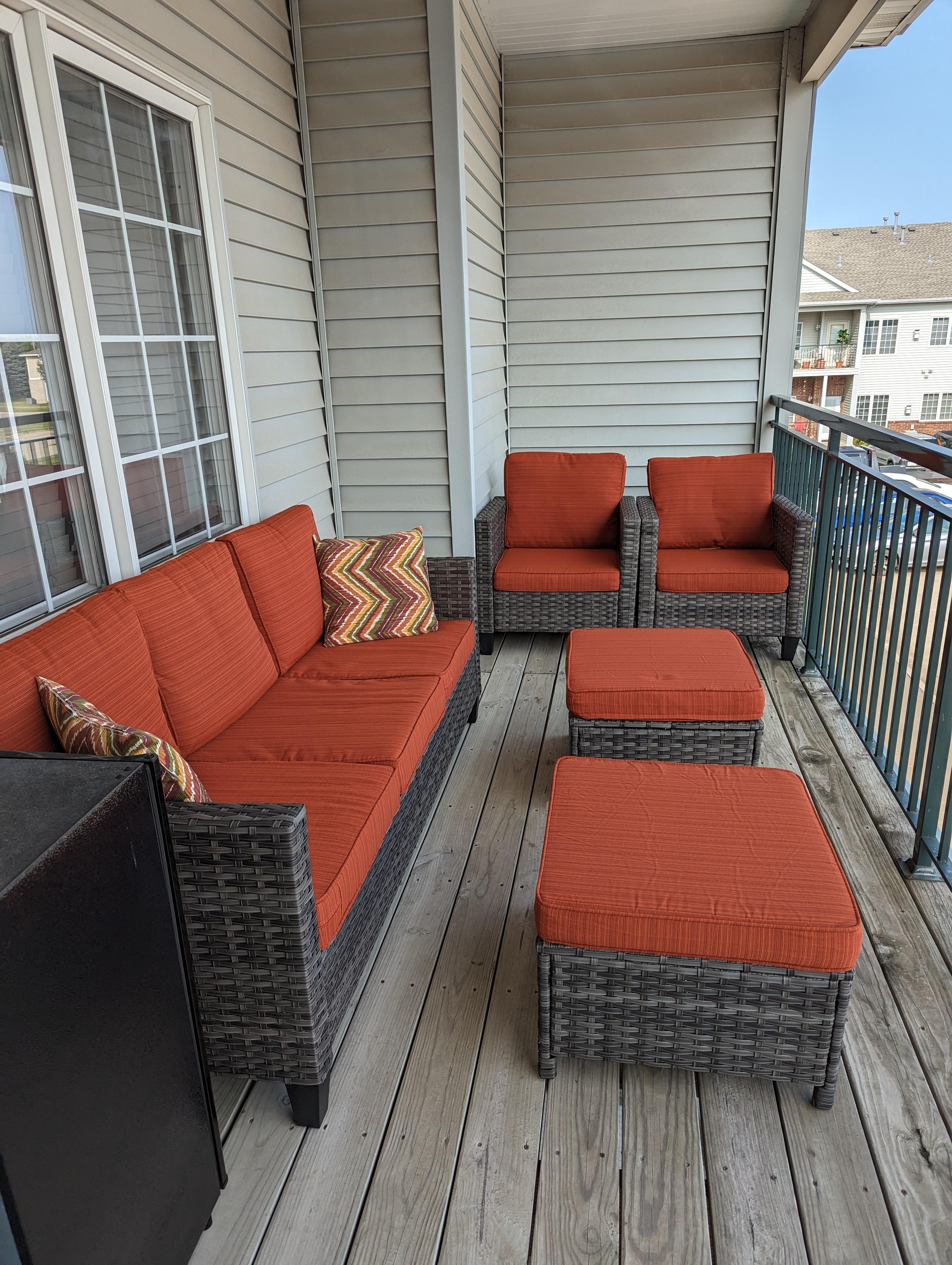 Patio r/femalelivingspace