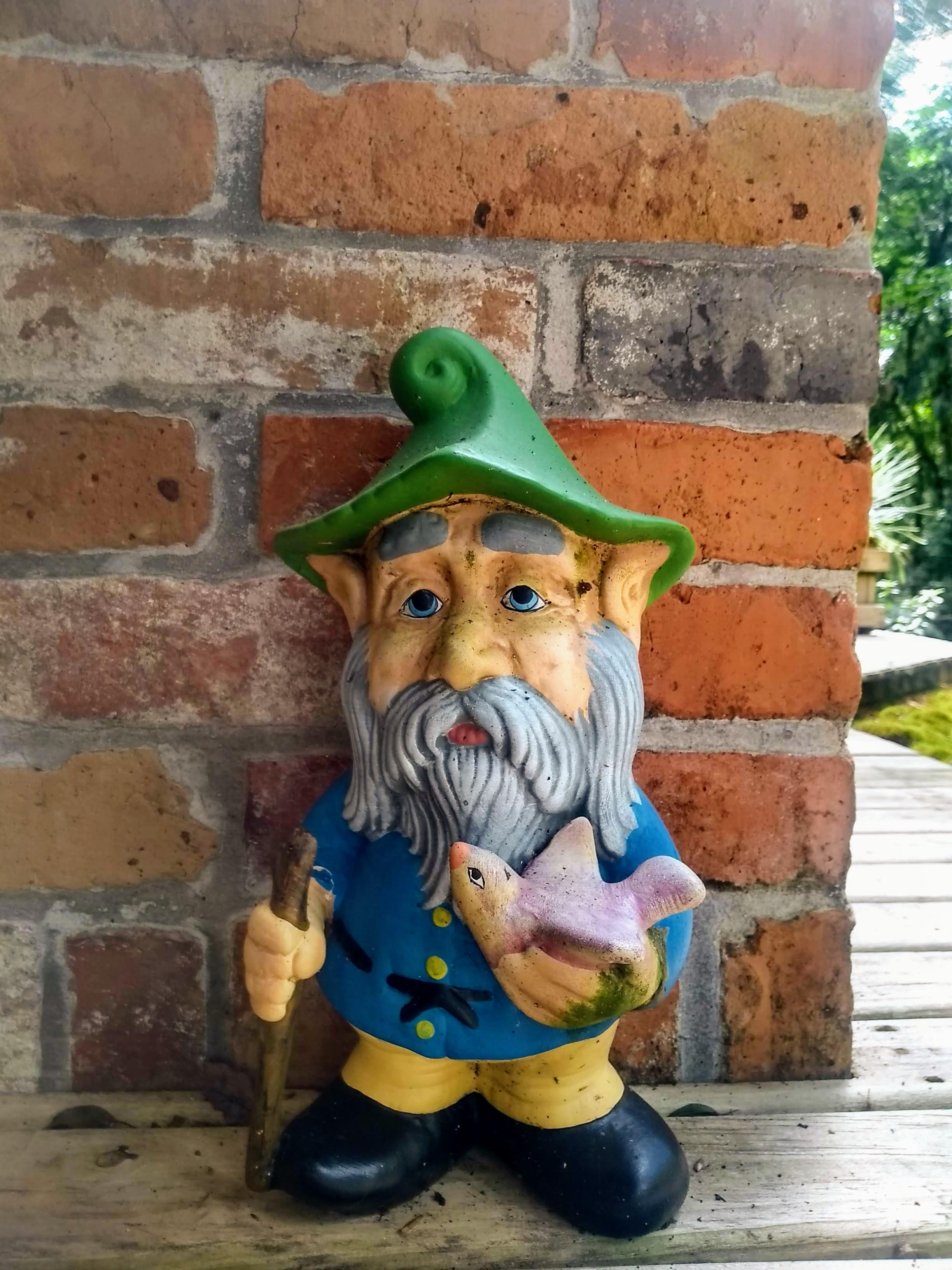 Little gnome man at my grandma's! cottagecore