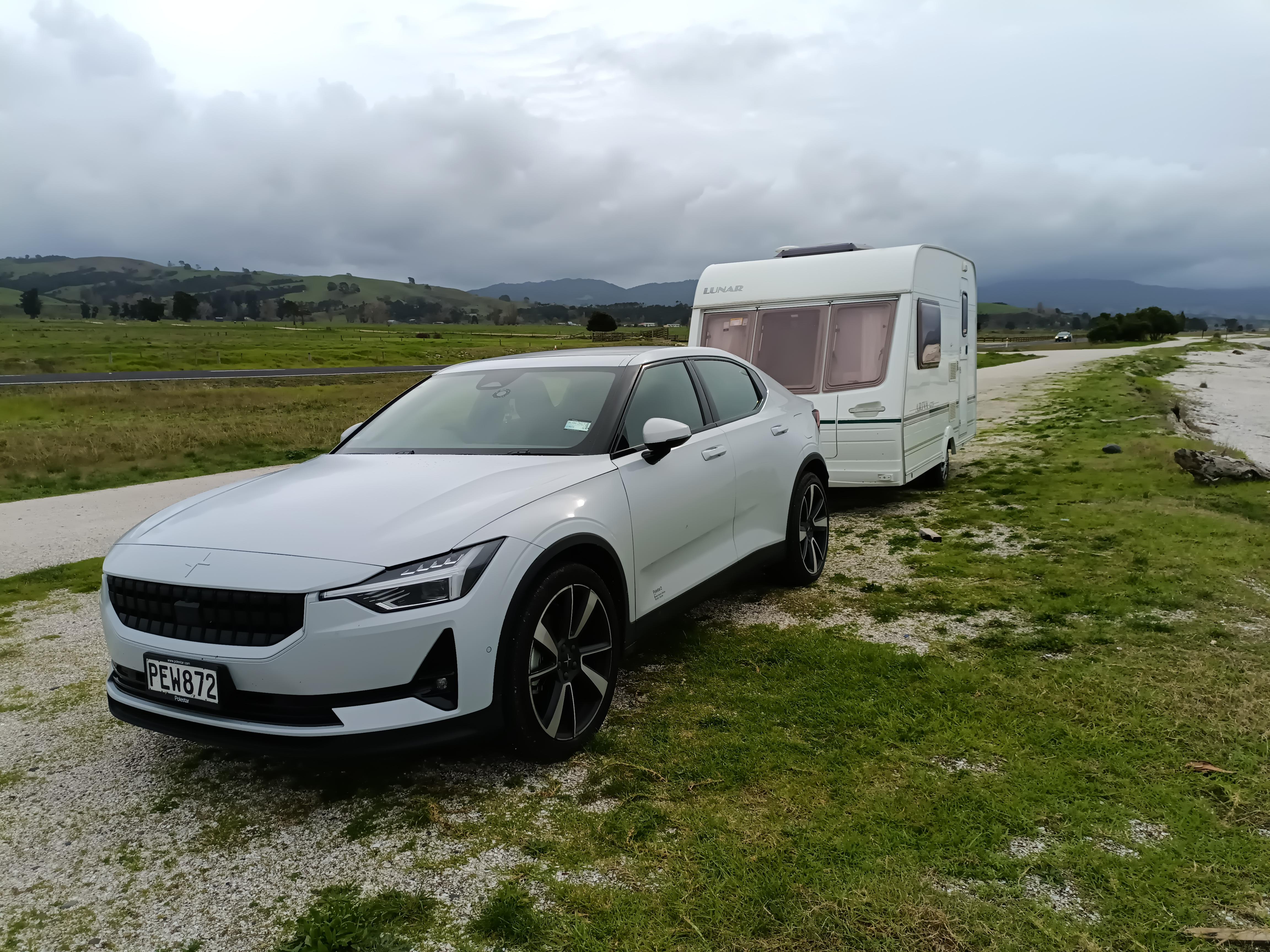 Took a Polestar 2 on a caravan trip to measure consumption and test the