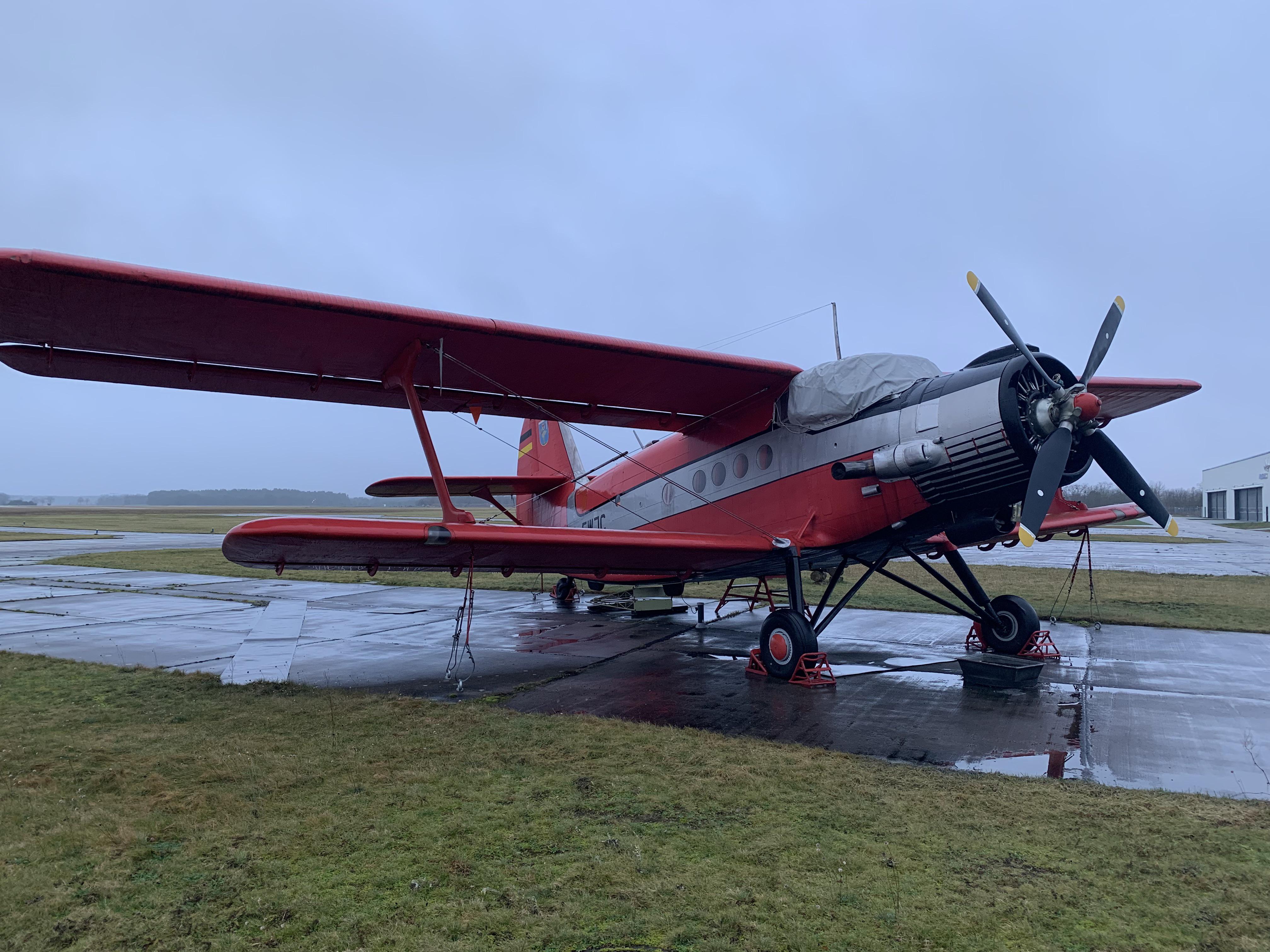 The largest single-engine biplane in service in the world Antonov An-2