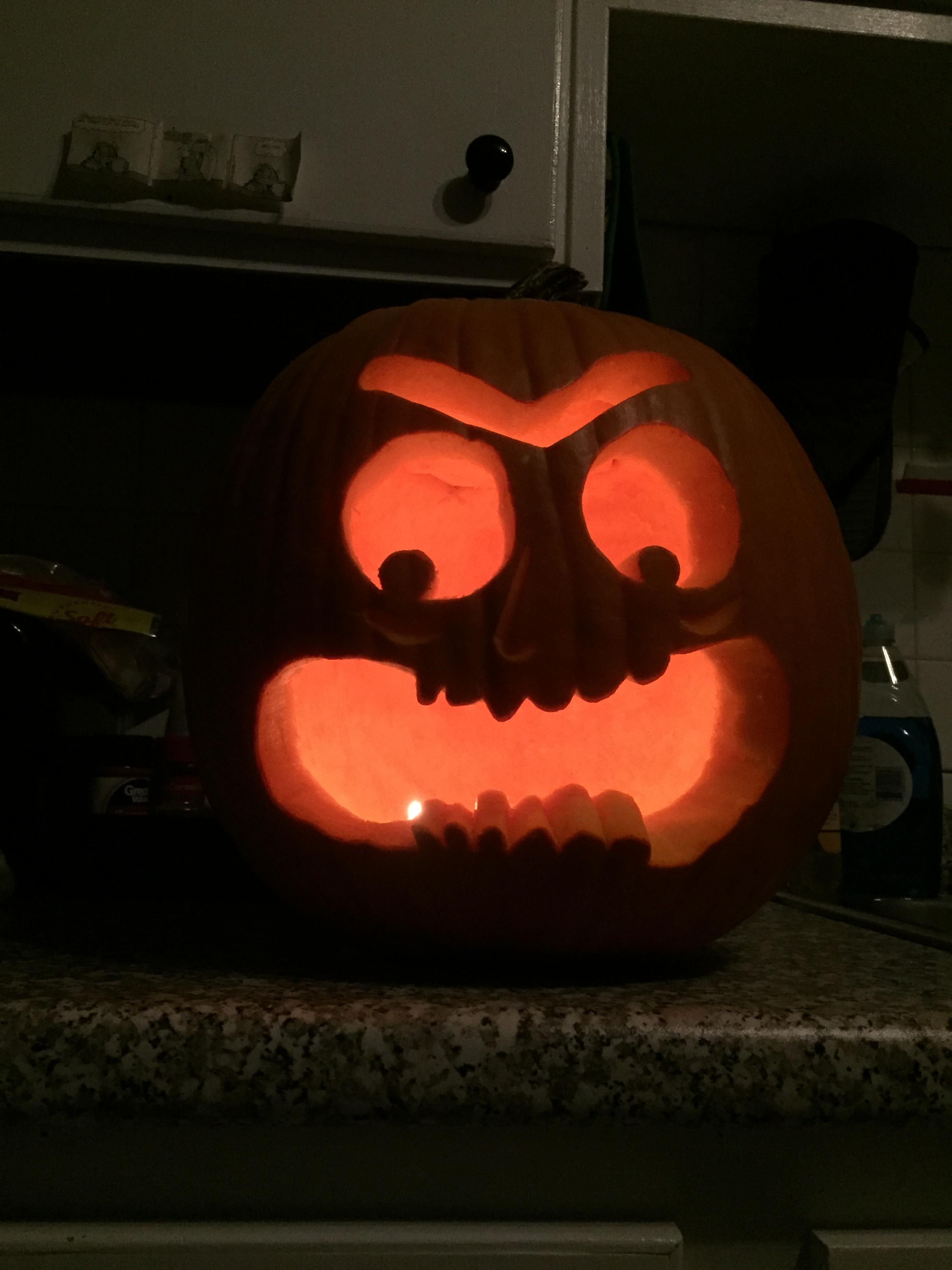 I turned myself into a pumpkin, Morty. I'm Pumpkin Rick! r/rickandmorty