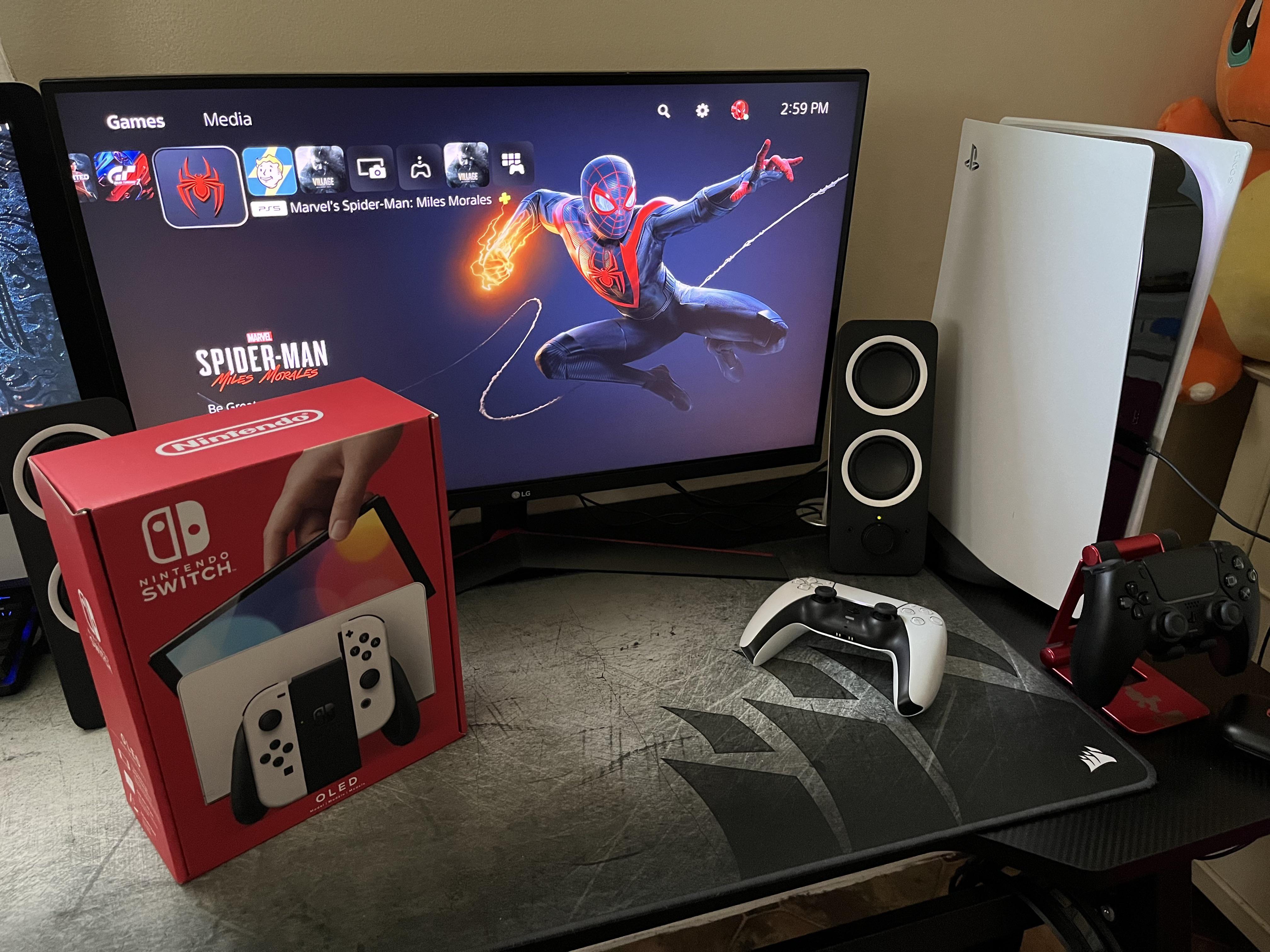 Finally adding a switch oled to my gaming setup : r/gamingsetups