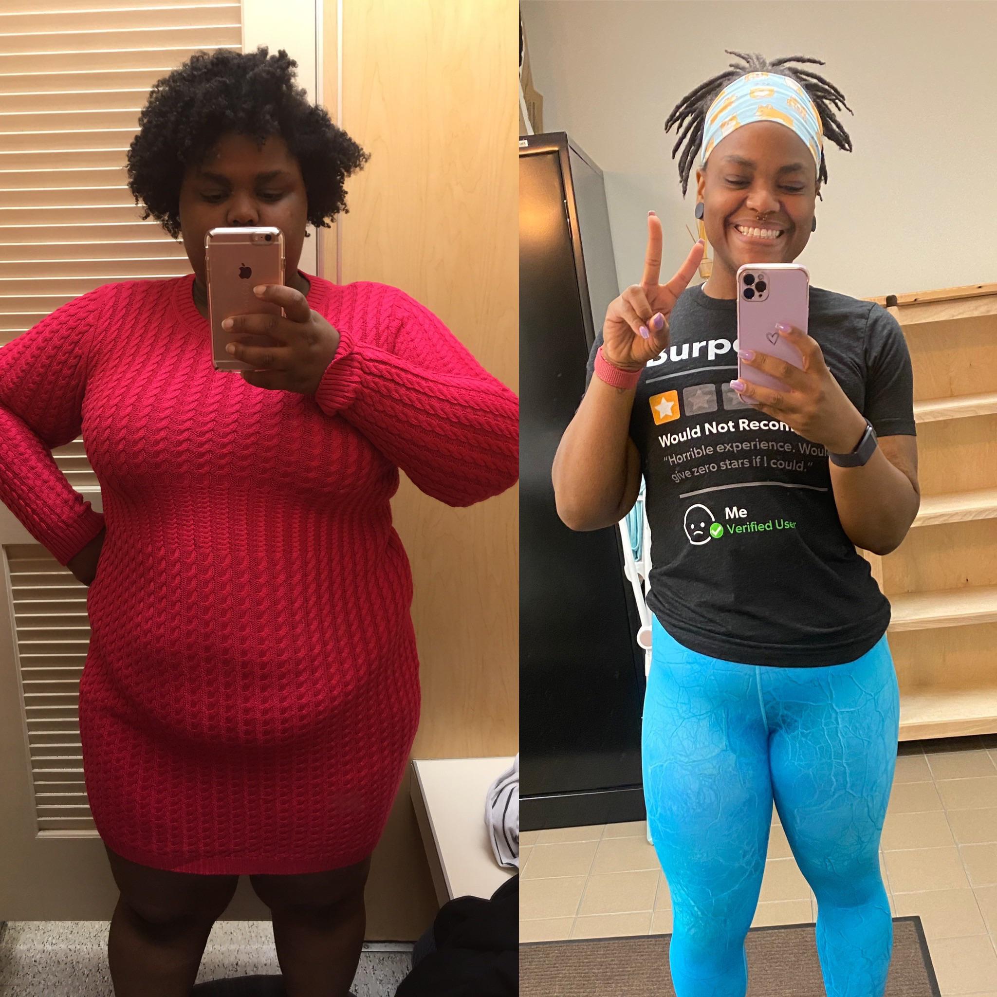 F/29/5’5” [320 >185 = 135 lbs] (5 years) I never thought I would get