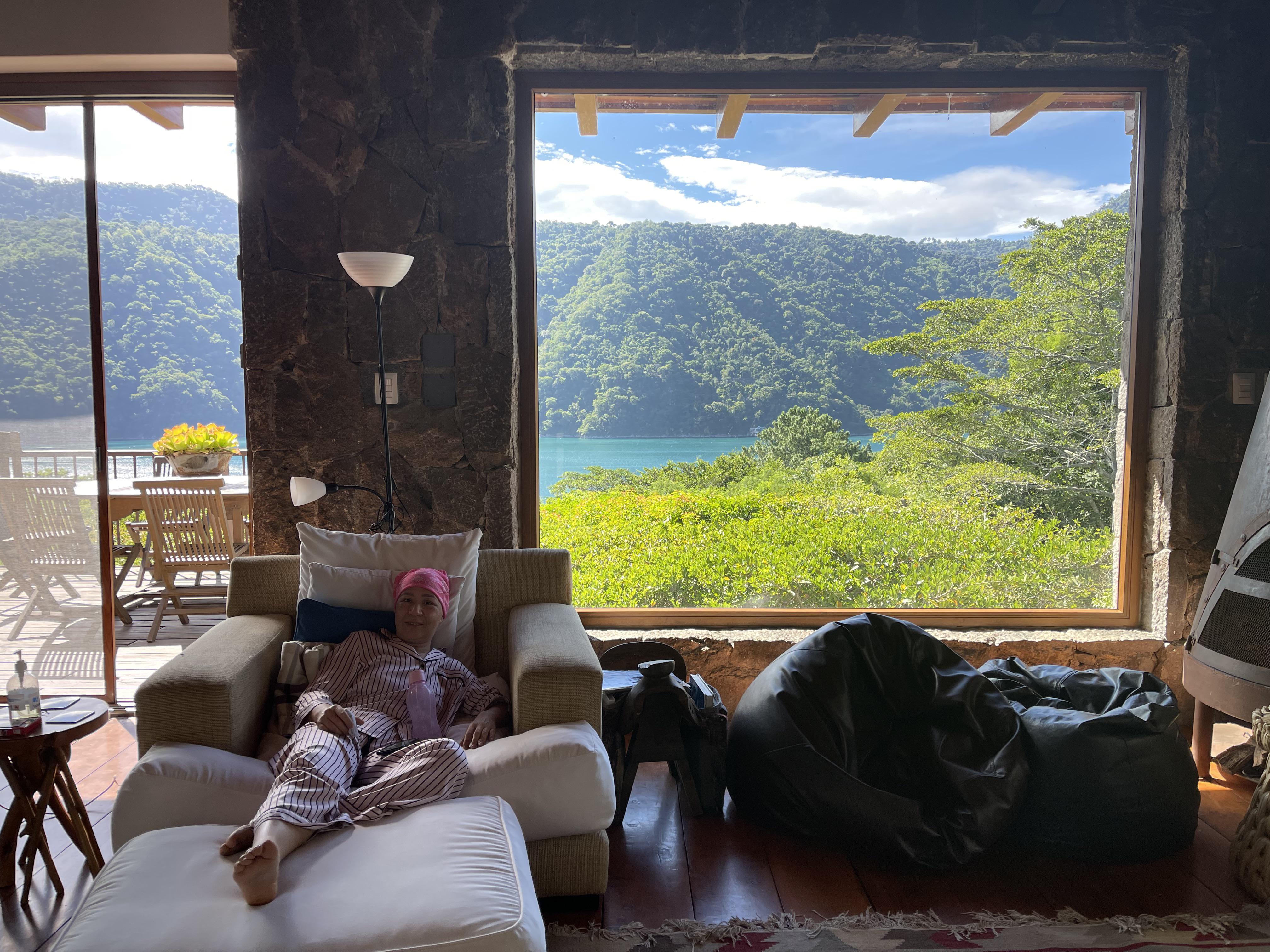 Our rental in Lake Atitlán, Guatemala. r/CozyPlaces