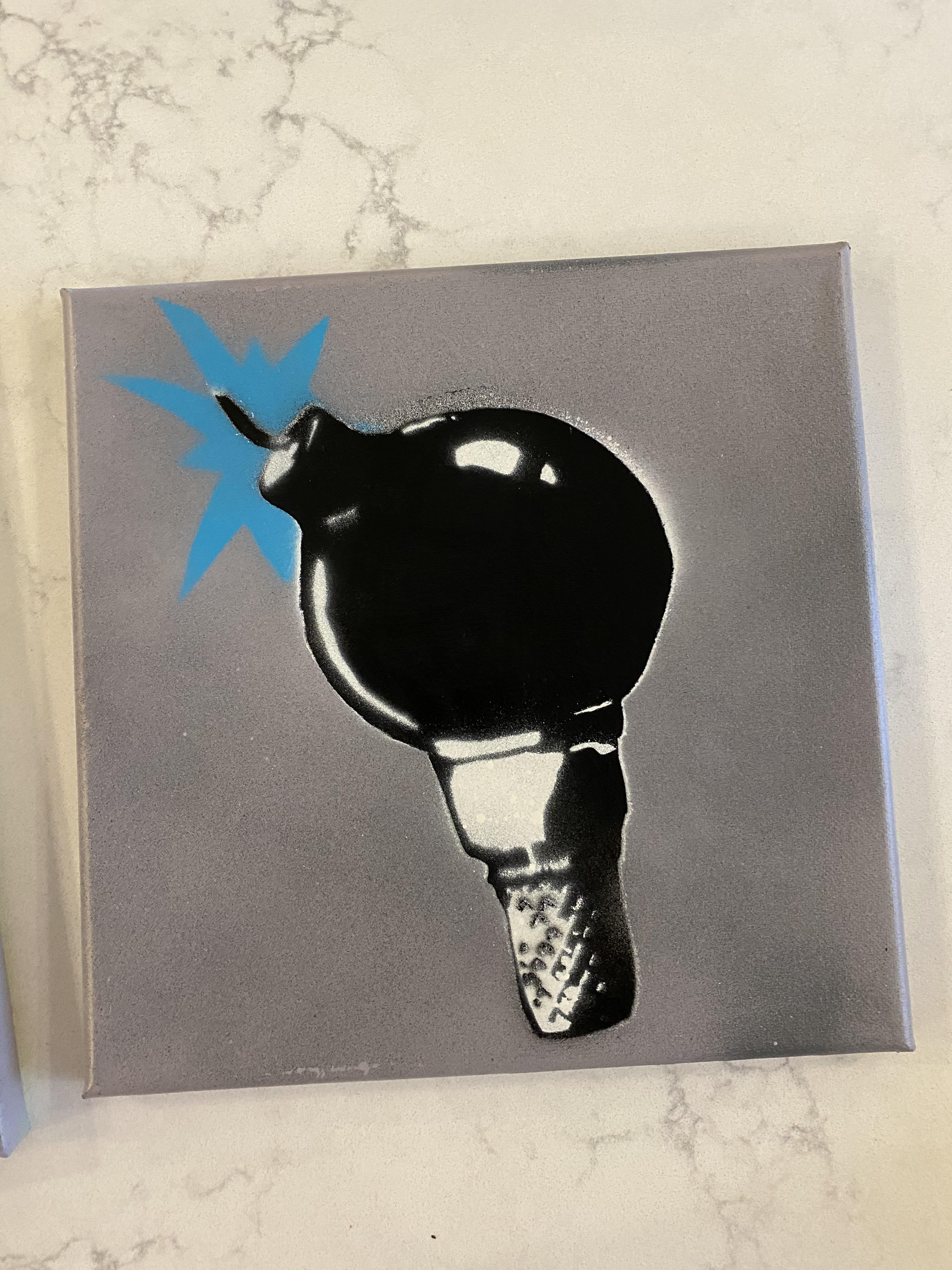 I Scream Cone from Infamous Second Son r/stencils