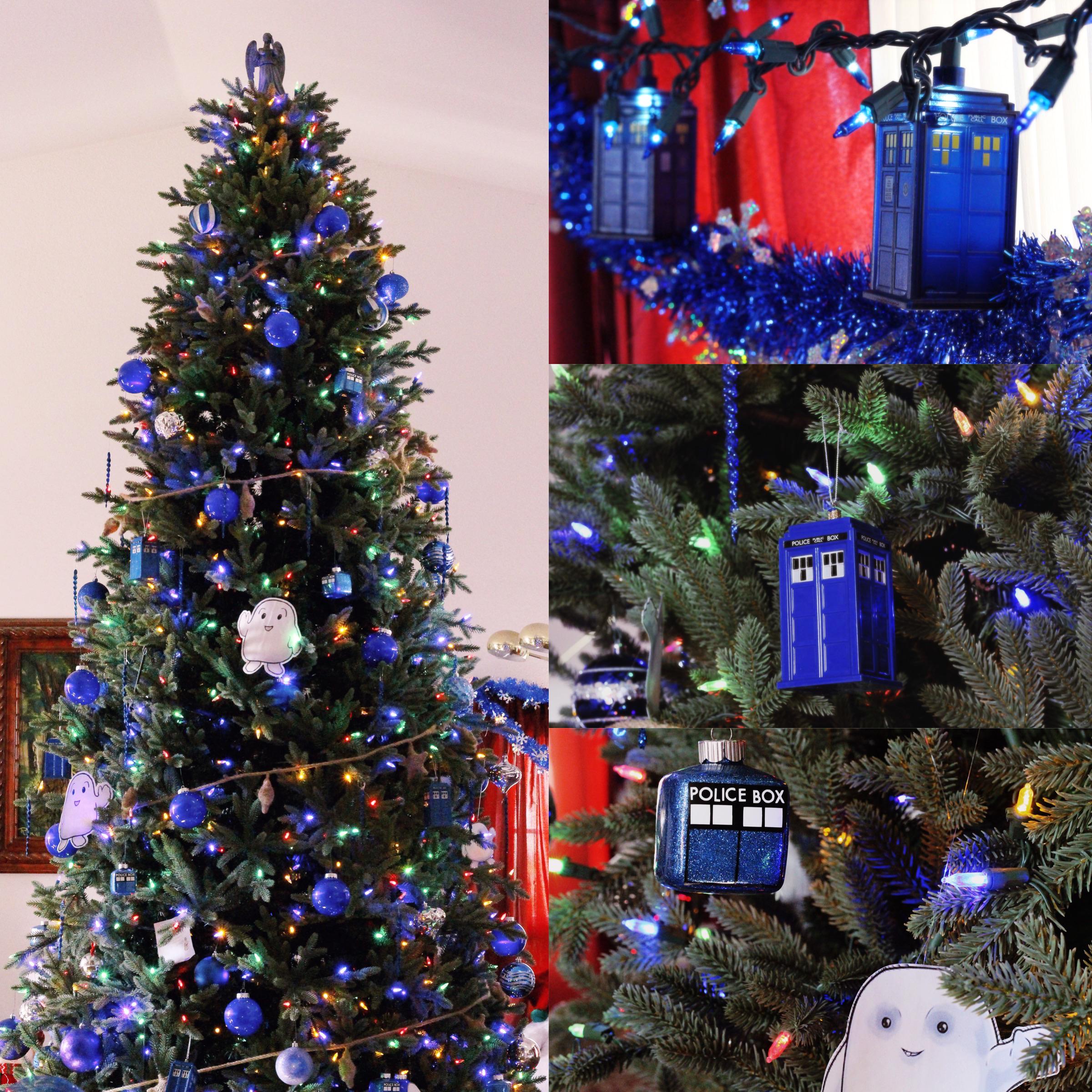 Doctor Who Christmas Tree My Doctor Who Christmas tree! ️☃️💙 doctorwho