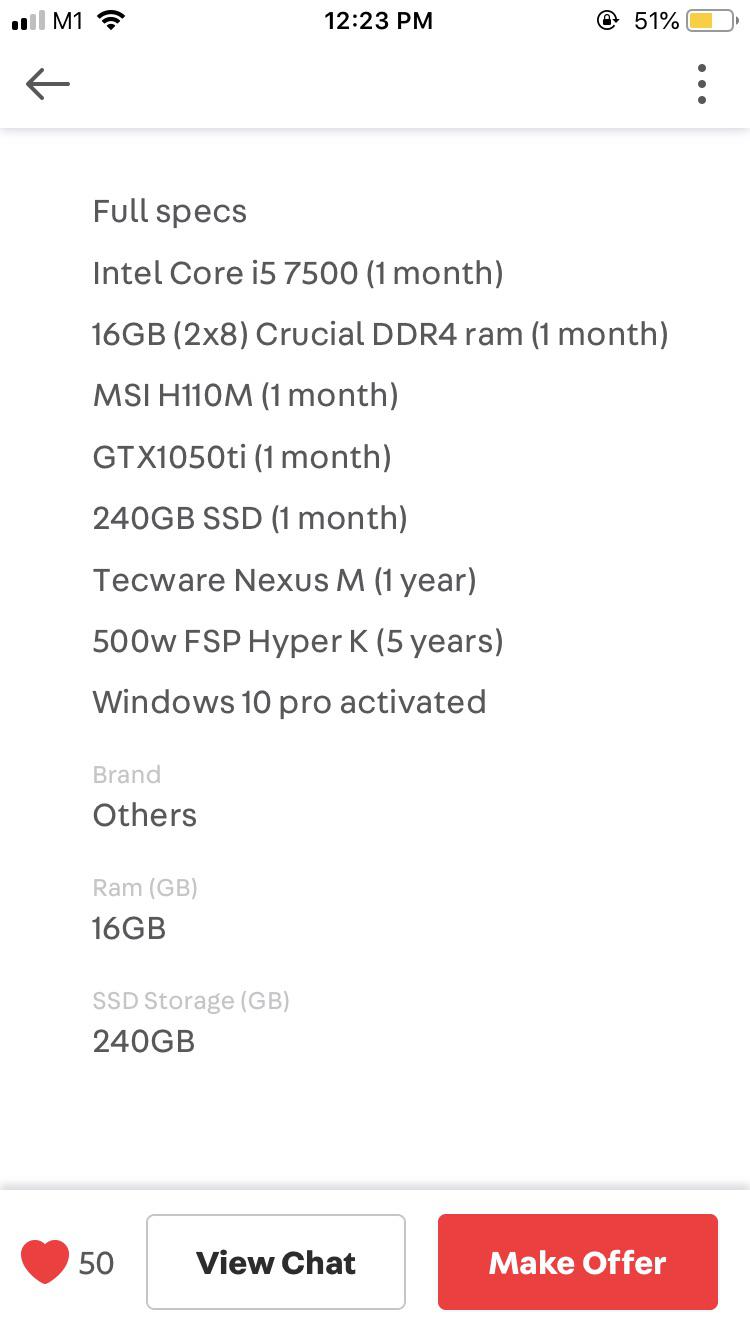 Hi everyone, is this a decent pc build for 500. Wanted to build my own