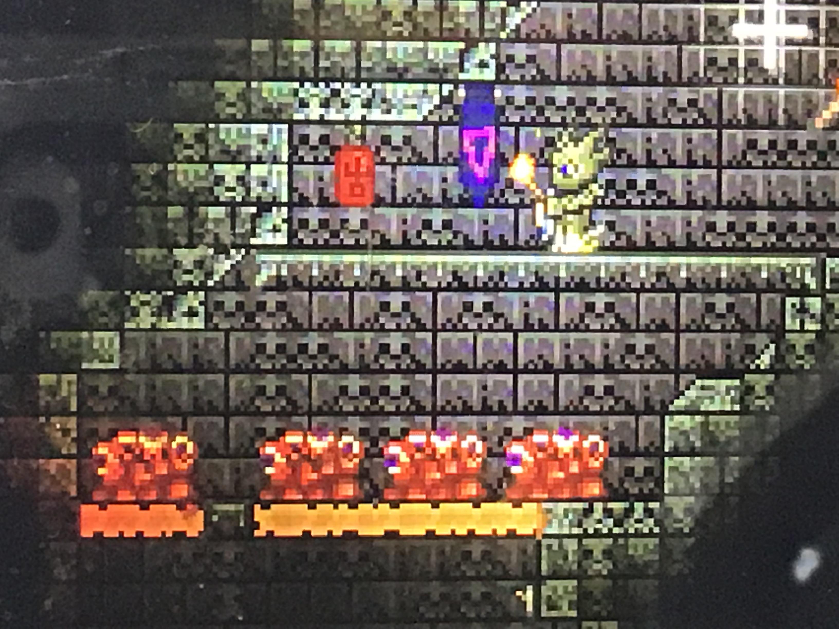 My little brother was playing terraria, this is his dungeon. r/Terraria
