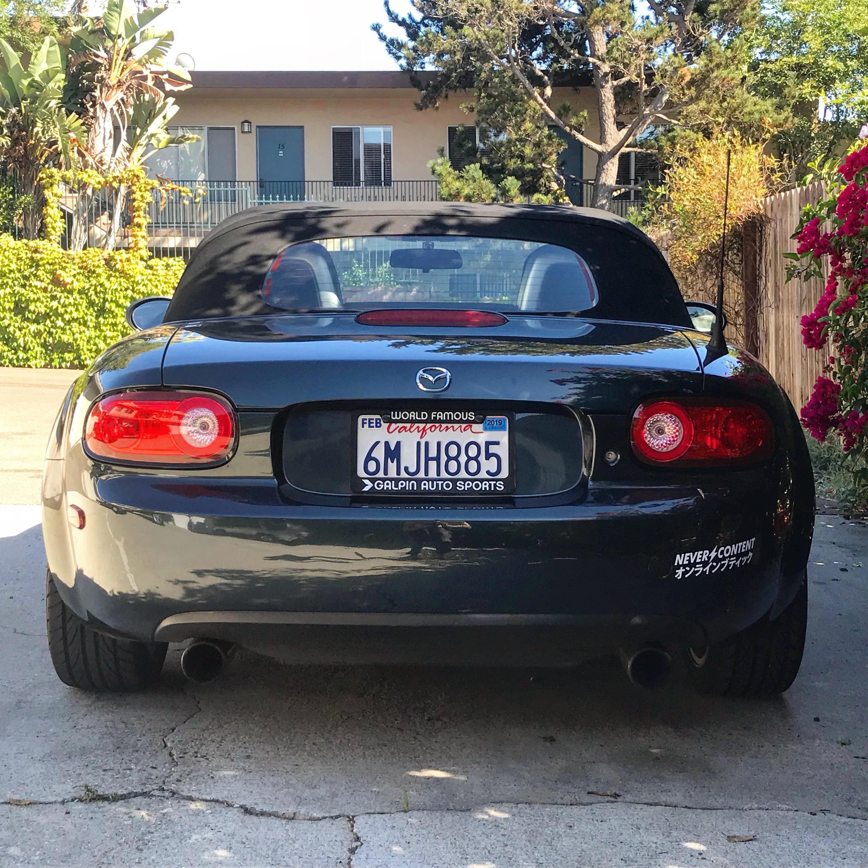 Tinted my tail lights with amazon film. So much better than the stock