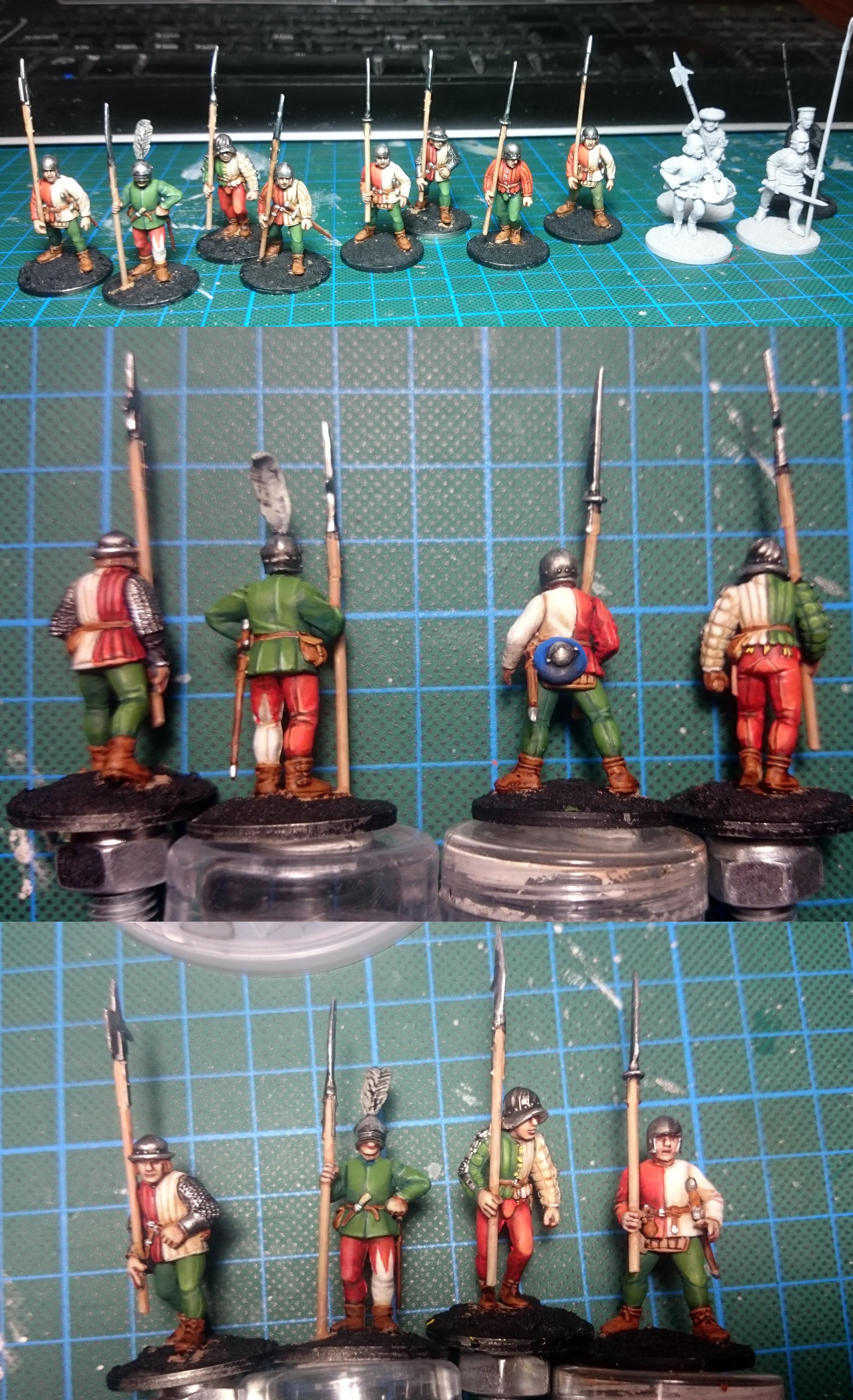 Hellebardier CnC Perry miniatures r/minipainting