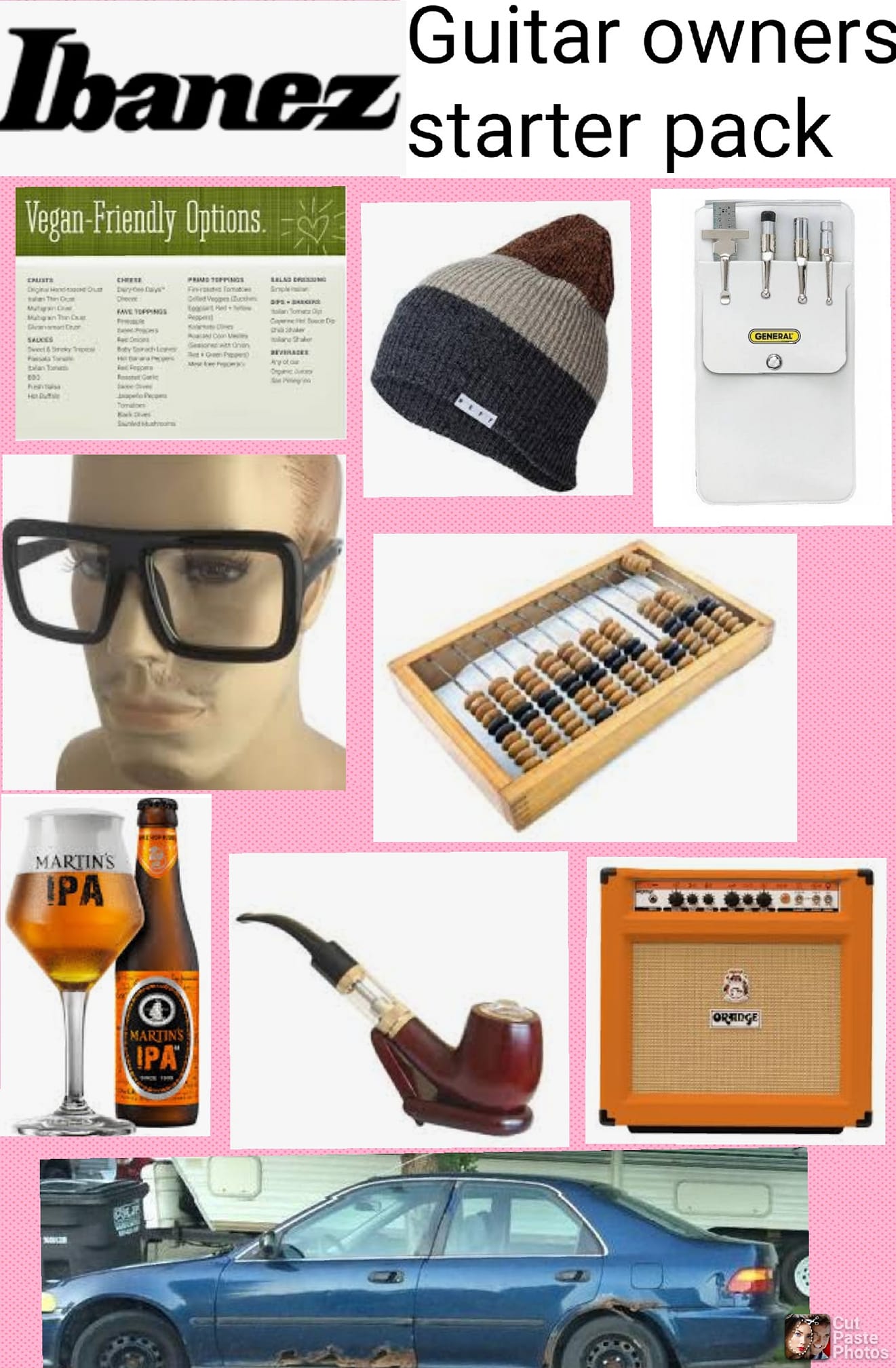 Ibanez guitar owners starter pack r/starterpacks