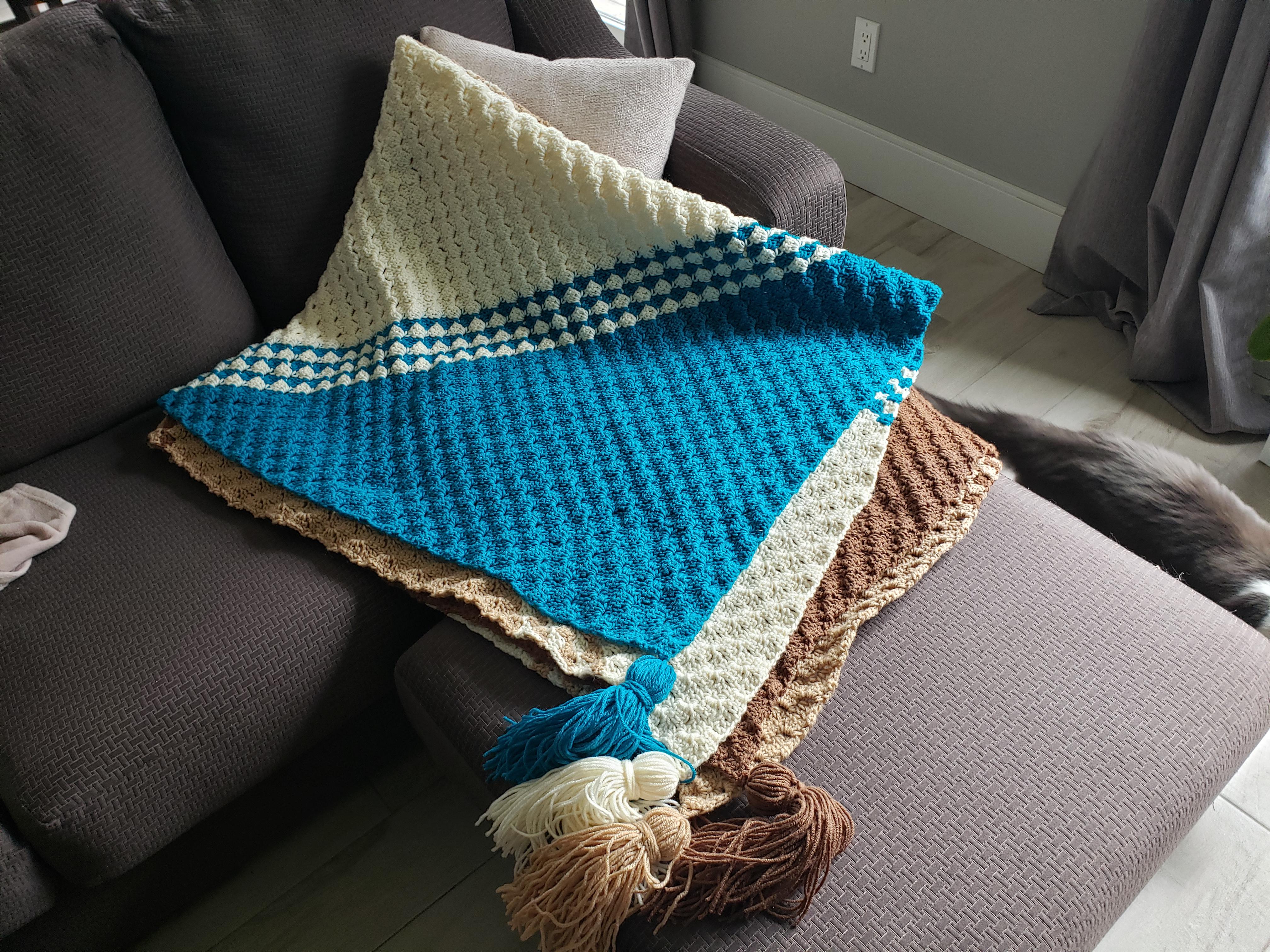 Blankets make the best weddings gifts! I hope the newlyweds will like