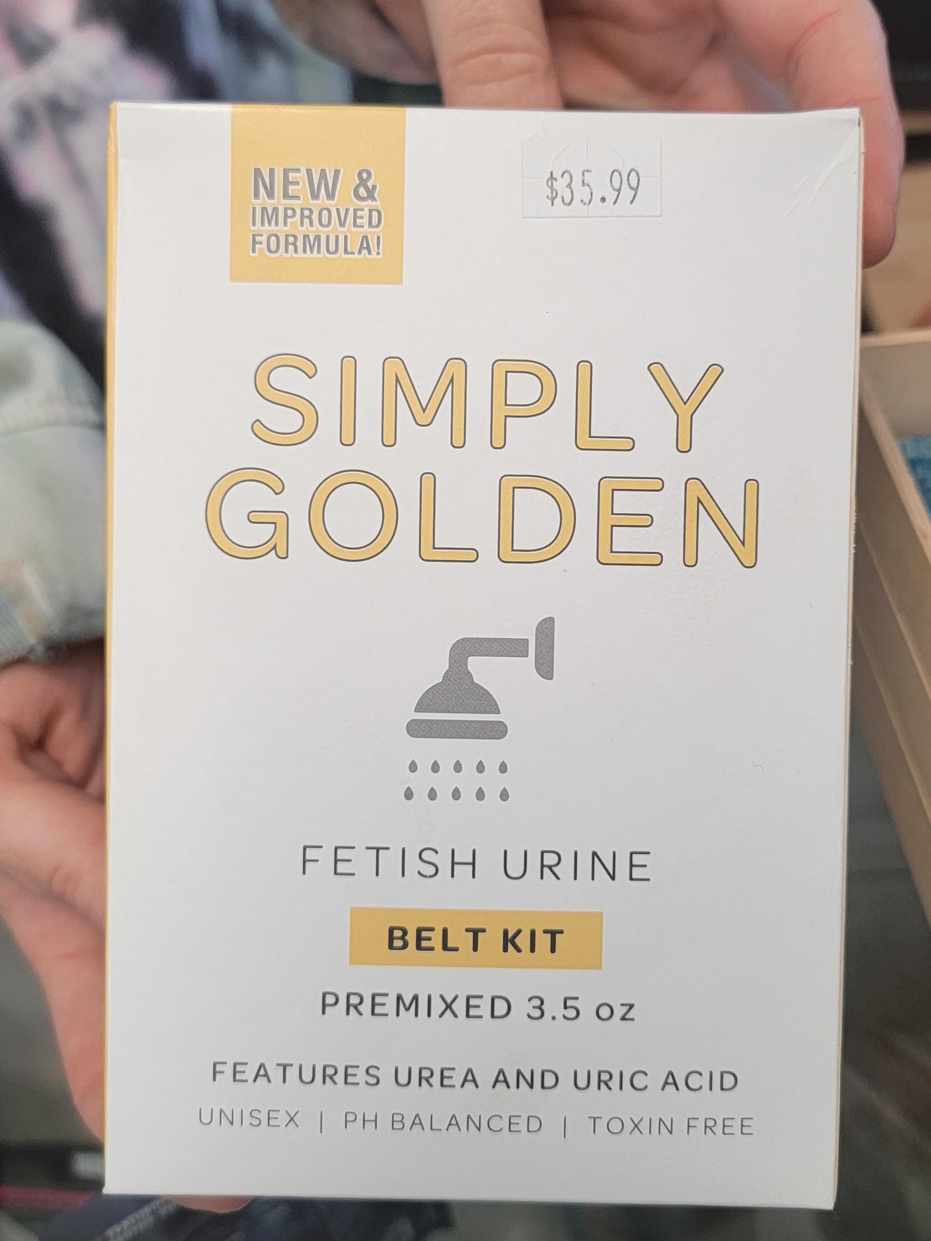 Golden Shower Kit r/mildlyinteresting