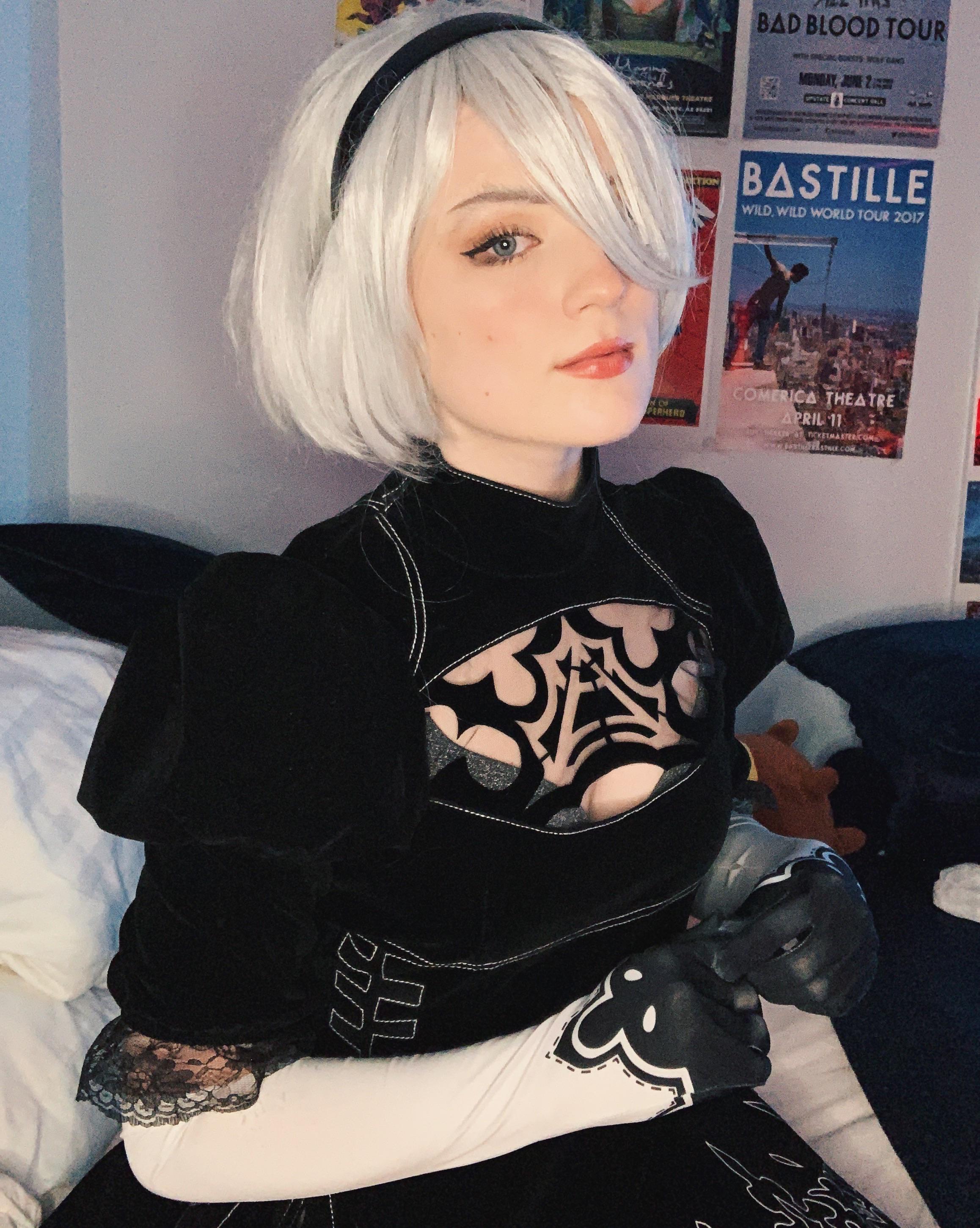 My 2B cosplay r/nier