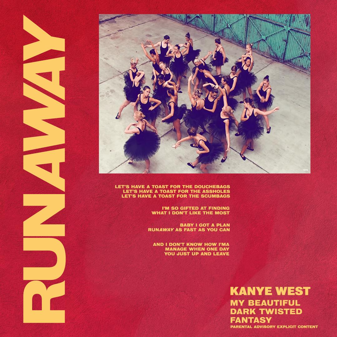 Kanye West Runaway r/freshalbumart