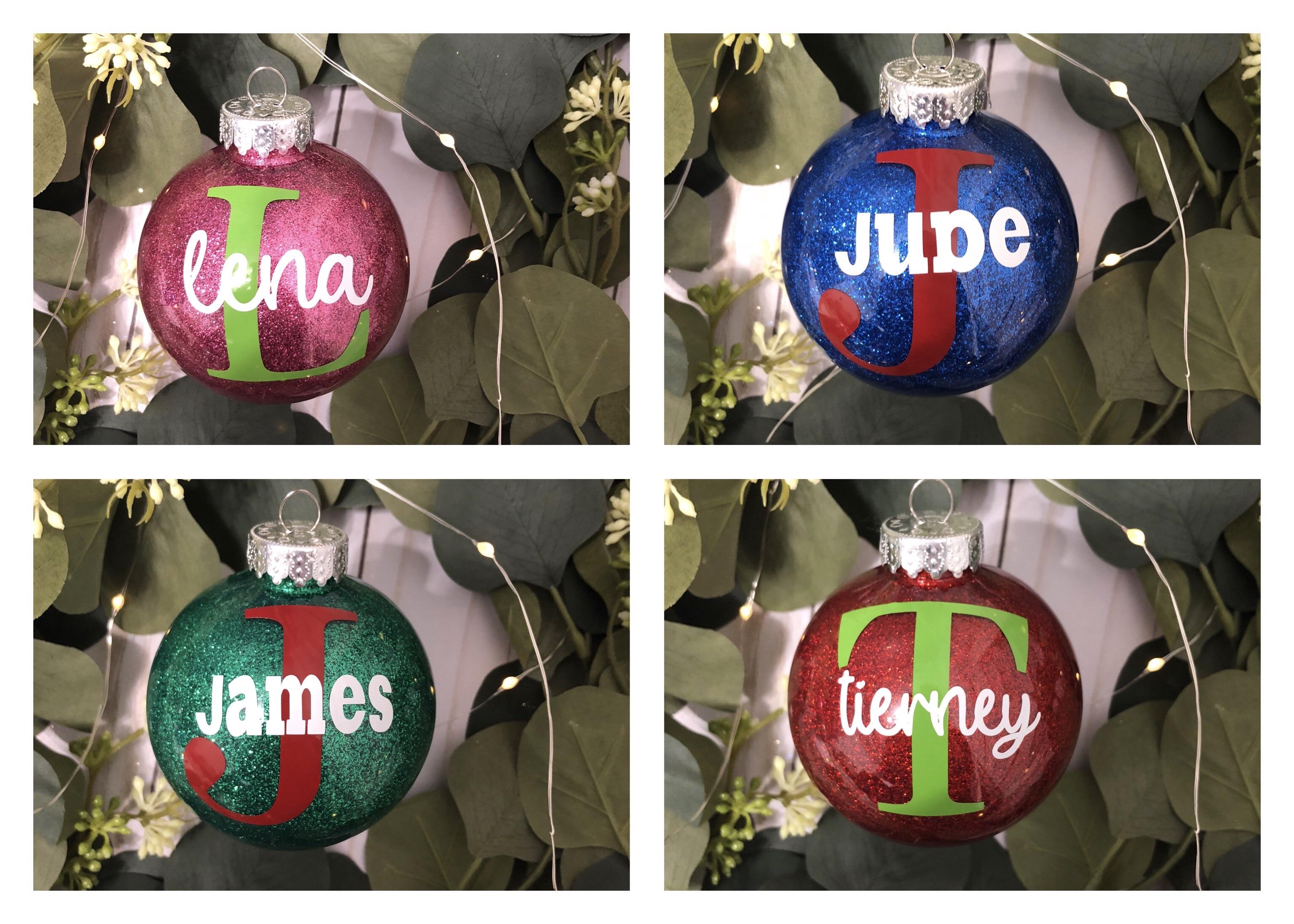 Two things. Choosing font for name ornaments for a hard. Applying vinyl