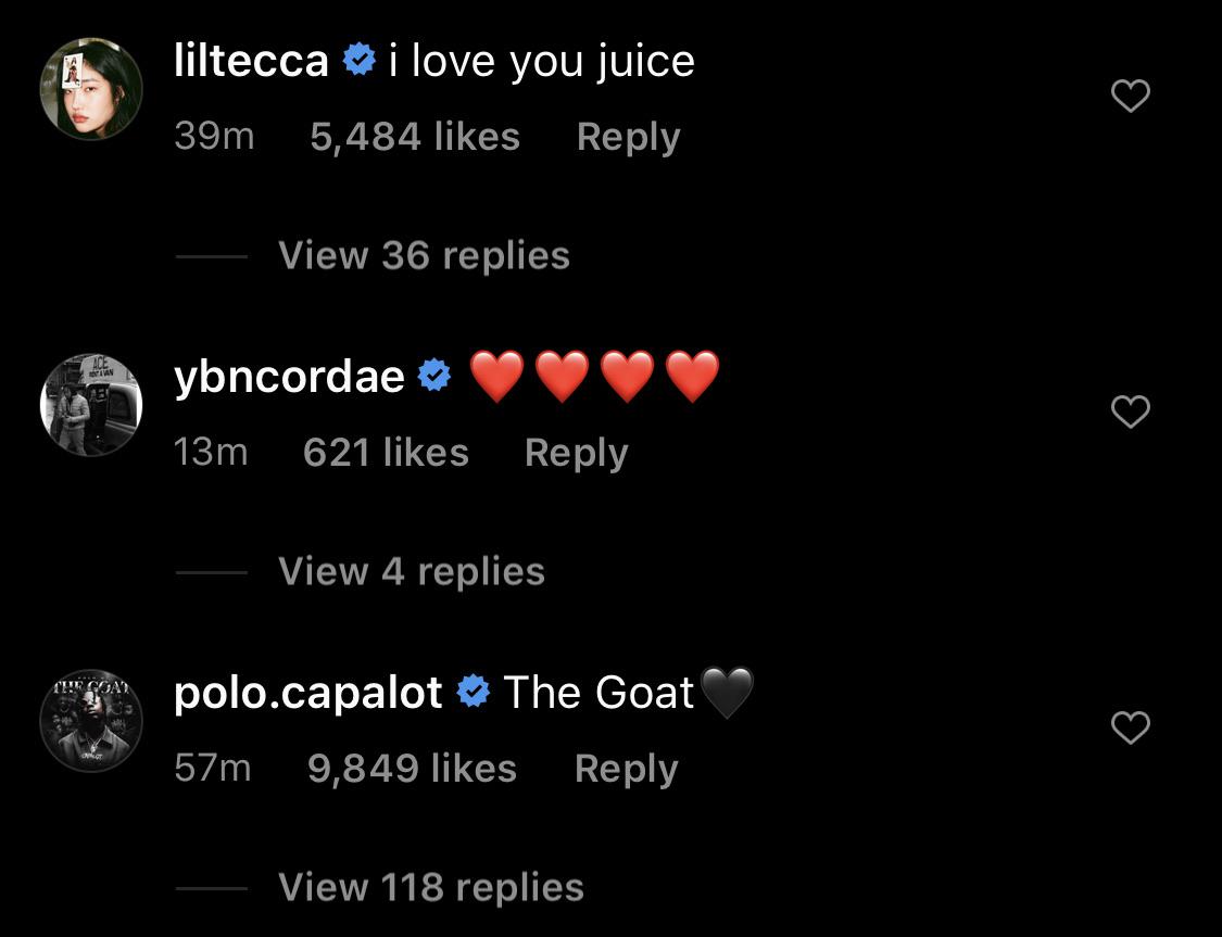 This hit me man. Juice was good friends with all three of them. JuiceWRLD
